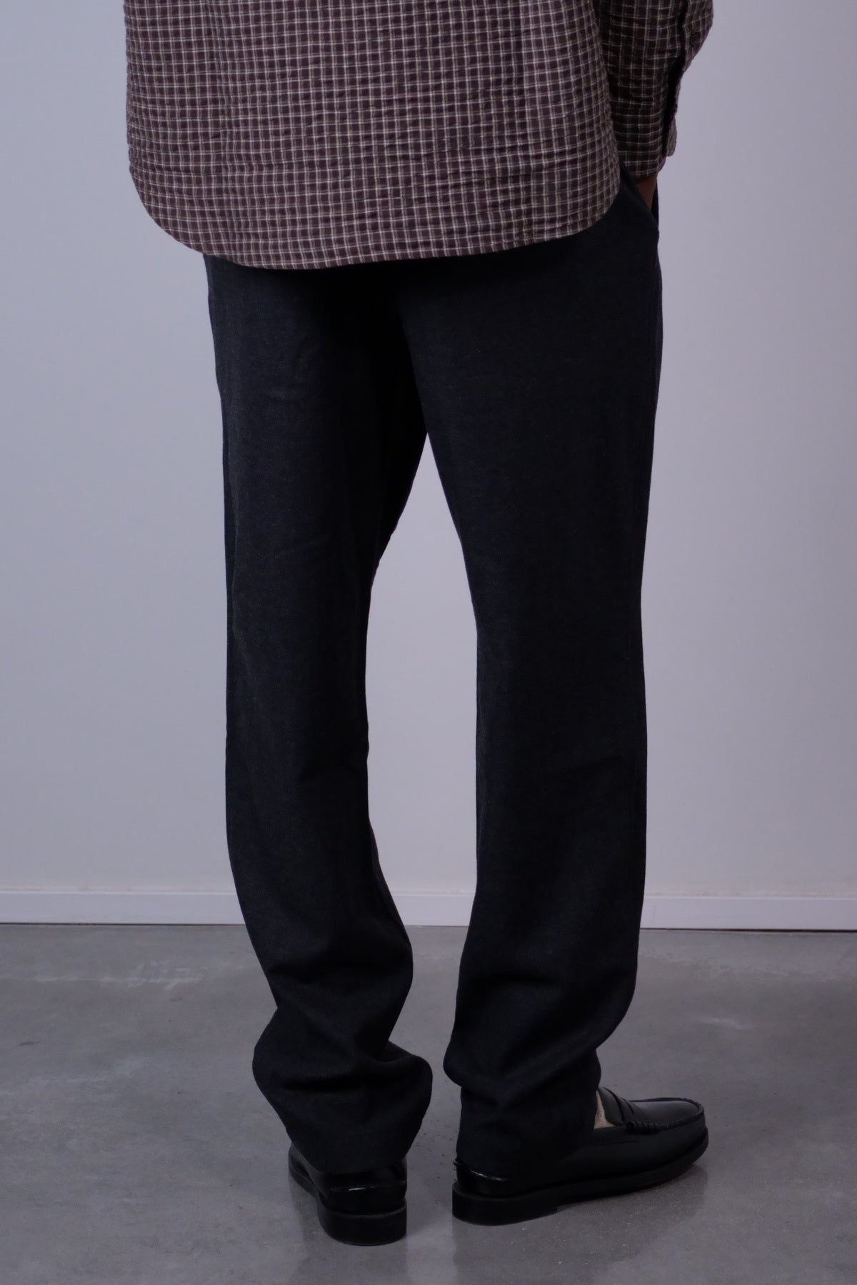 Trysil Regular Wool Trouser Charcoal Grey