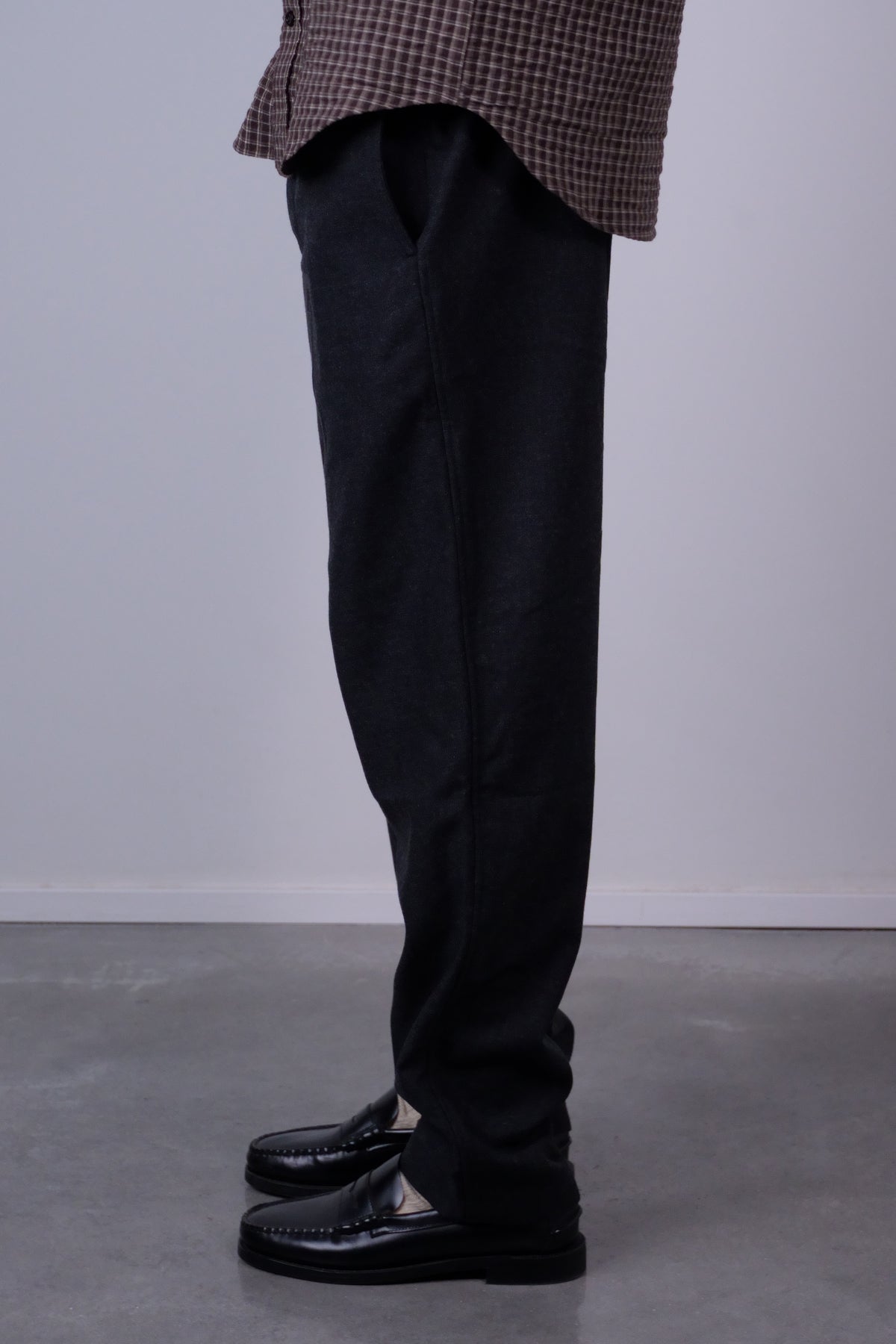 Trysil Regular Wool Trouser Charcoal Grey