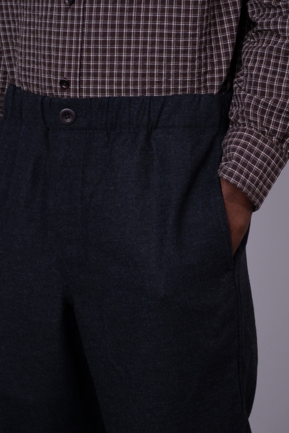 Trysil Regular Wool Trouser Charcoal Grey