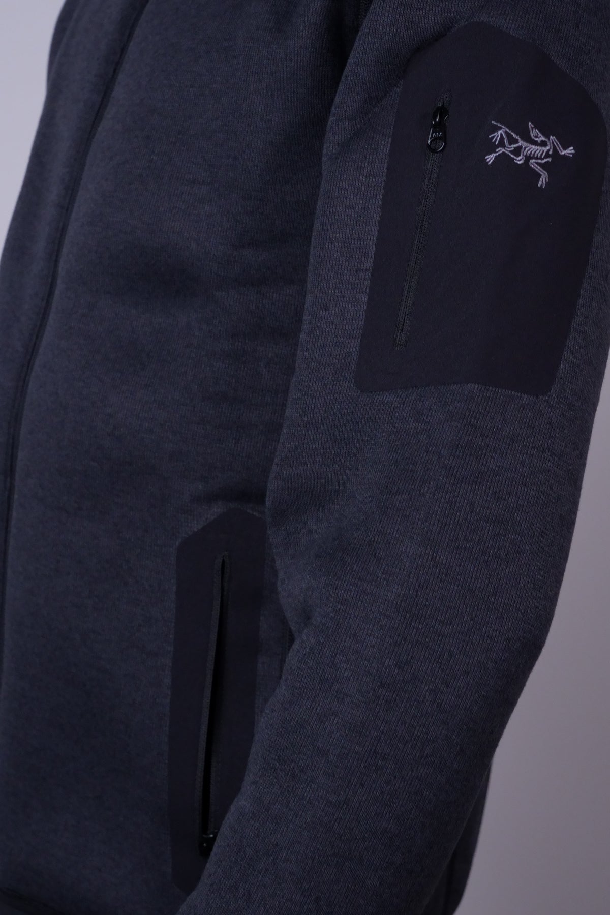 Covert Cardigan M Black Heather