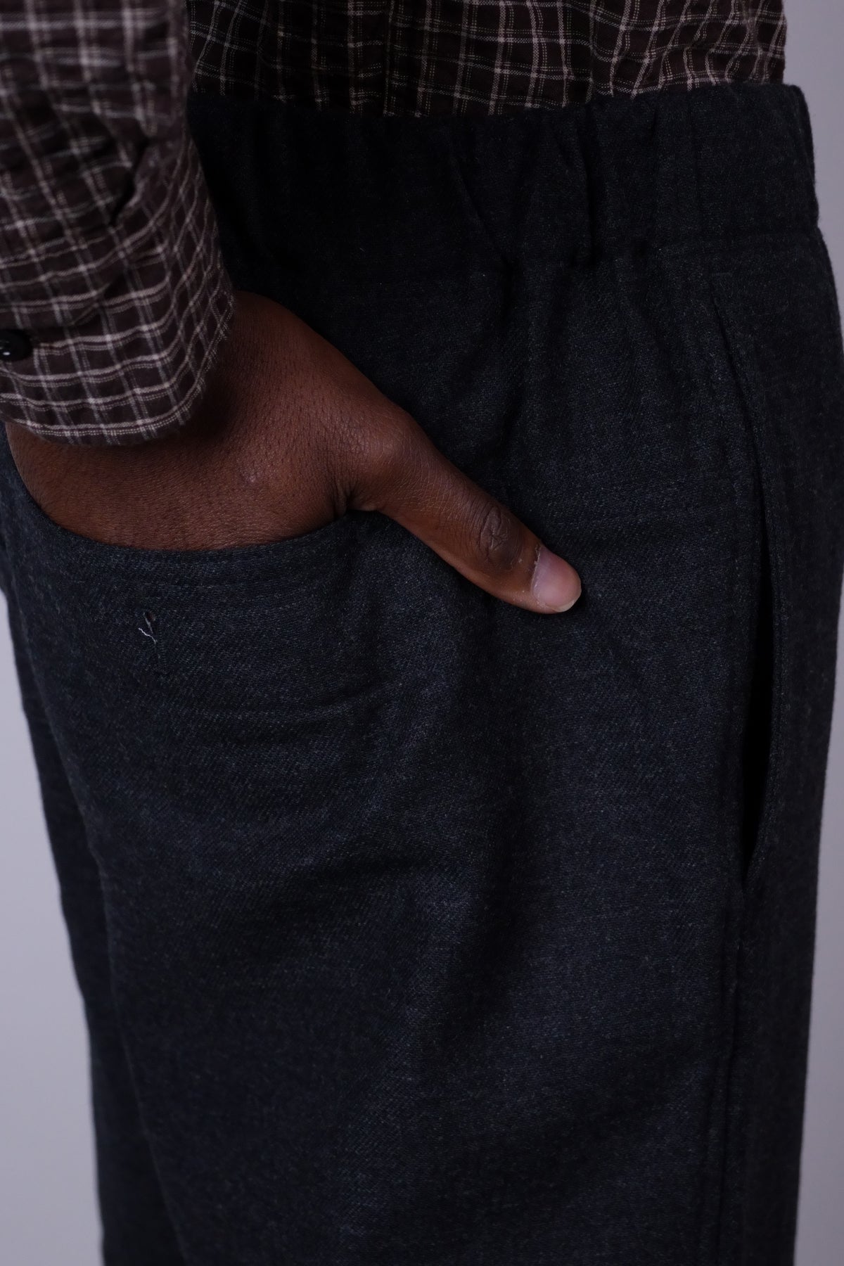 Trysil Regular Wool Trouser Charcoal Grey
