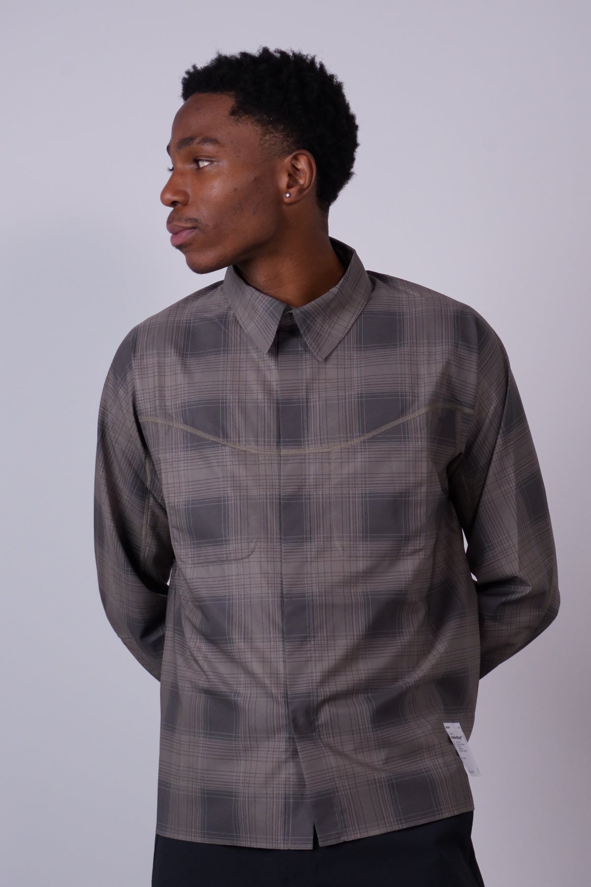 AmbientWarp™ River Shirt Check Green