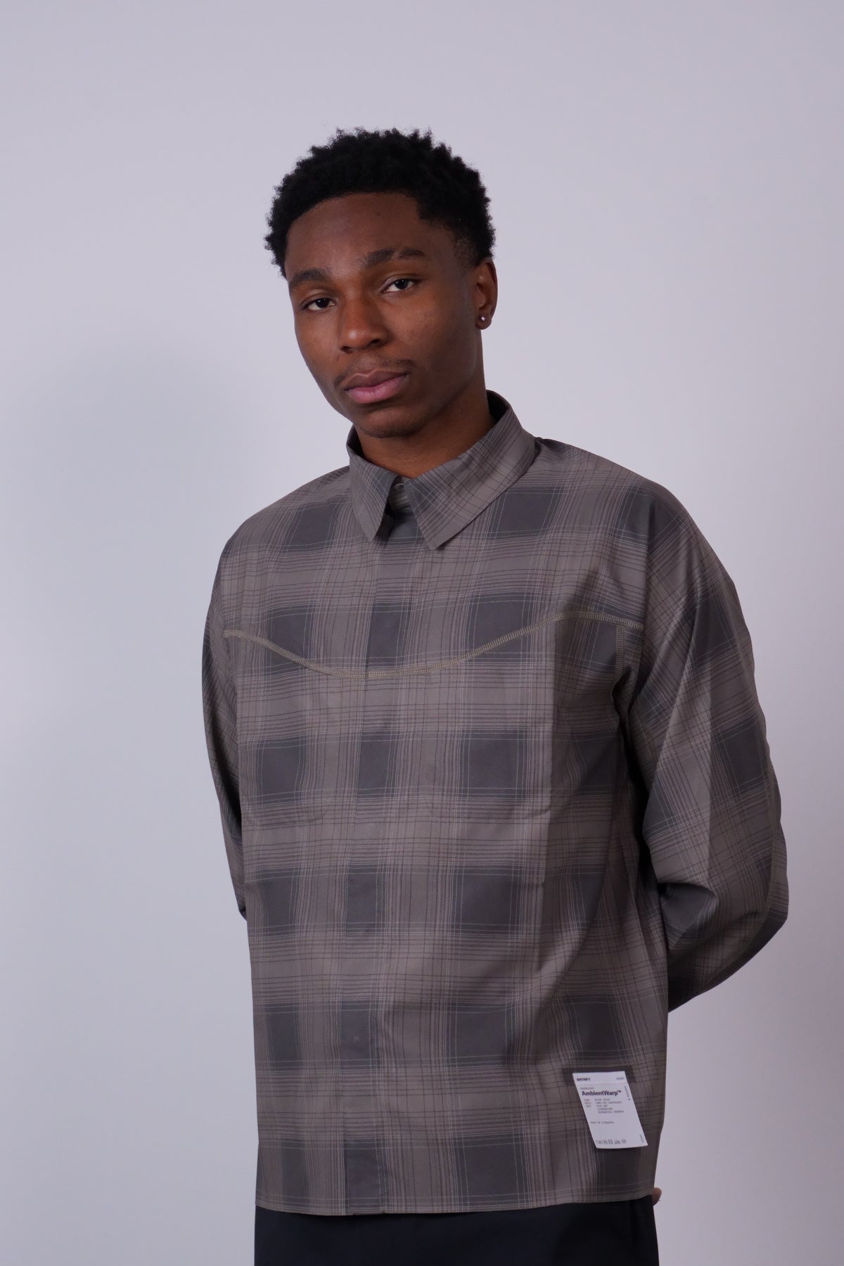 AmbientWarp™ River Shirt Check Green