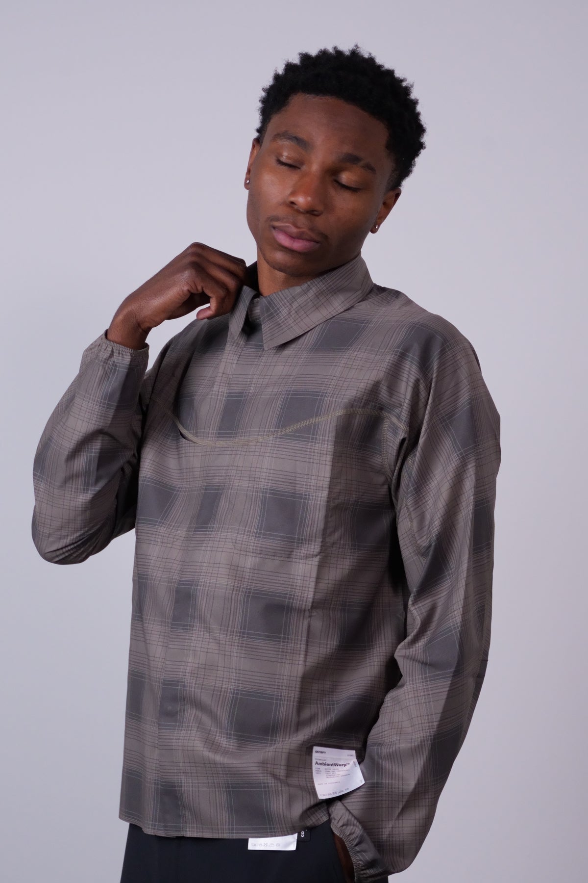 AmbientWarp™ River Shirt Check Green