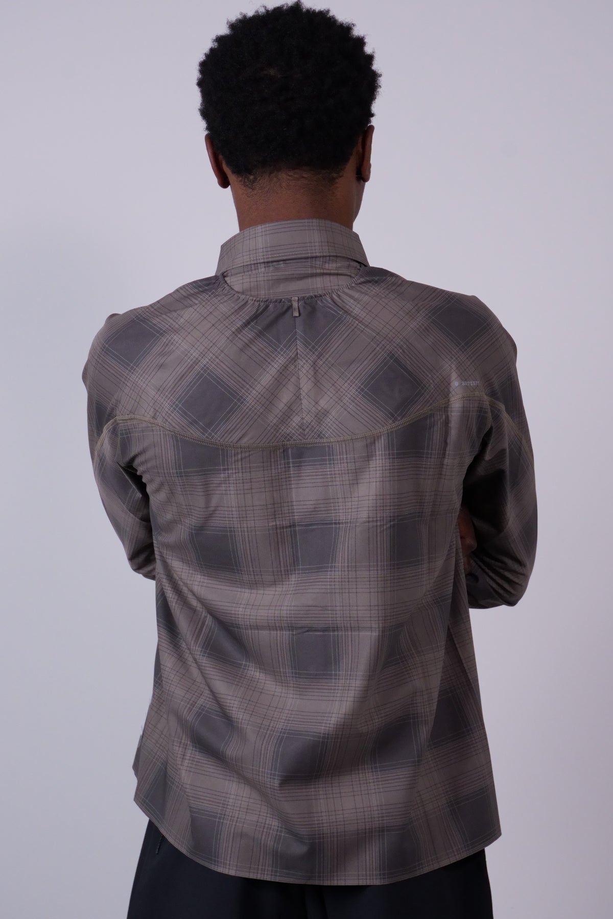 AmbientWarp™ River Shirt Check Green