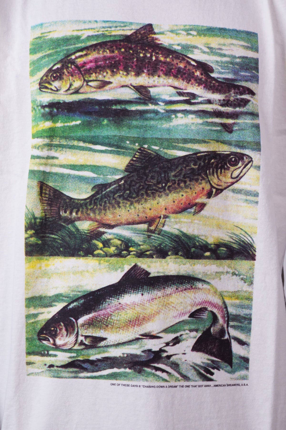 Down Stream T-Shirt Bone