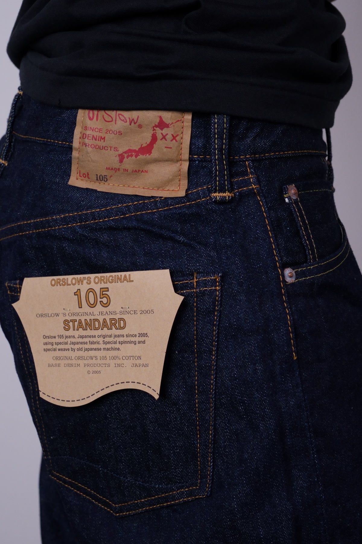 105 Standard Selvedge Denim One Wash