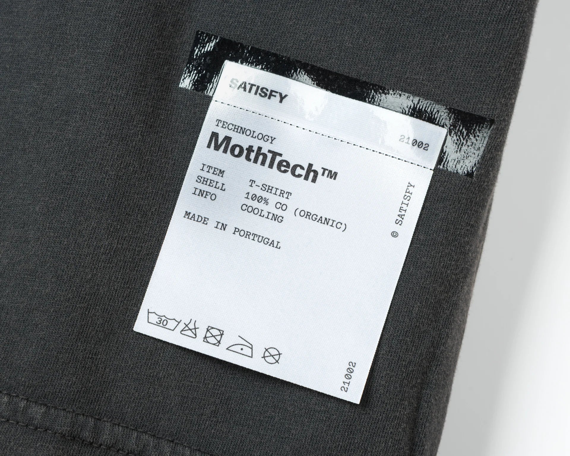 MothTech T-Shirt Harley Aged Black