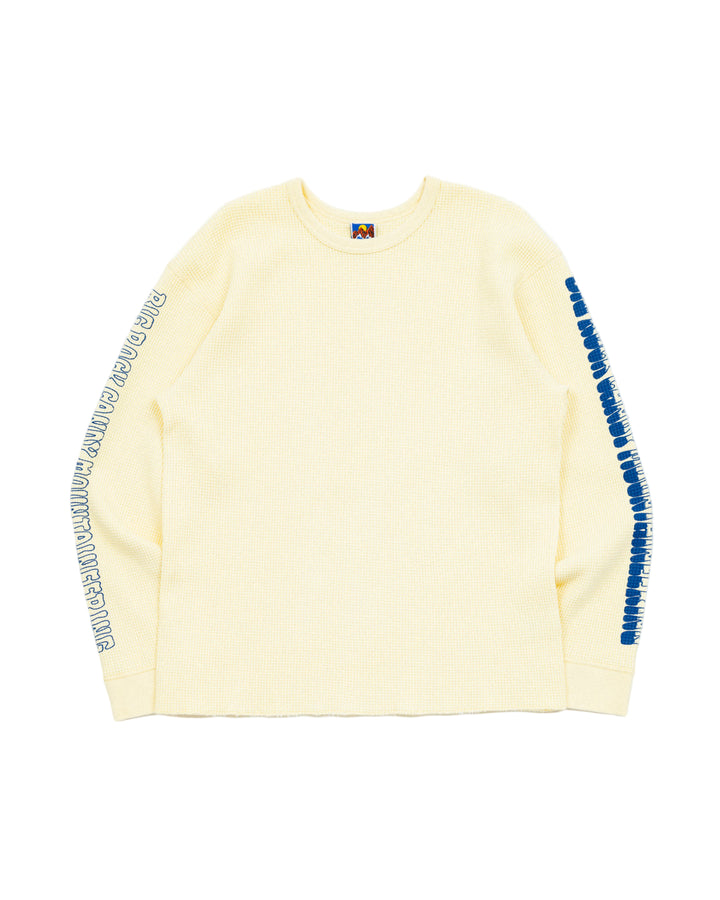 Gradient Logo Waffle Thermal Egg Nog