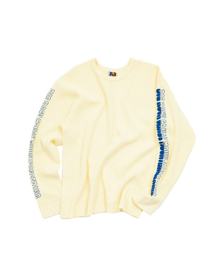 Gradient Logo Waffle Thermal Egg Nog