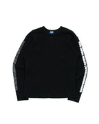 Gradient Logo Waffle Thermal Black Licorice