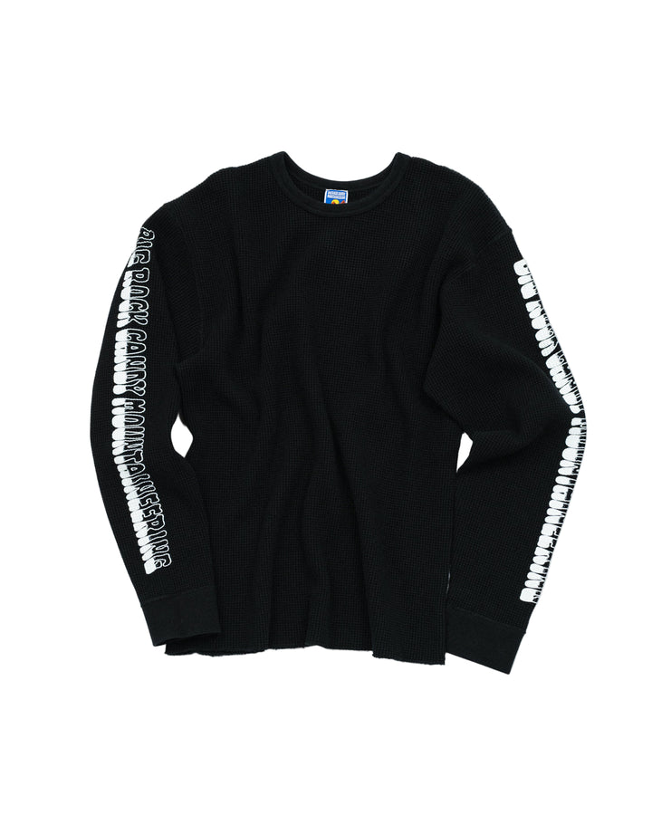 Gradient Logo Waffle Thermal Black Licorice