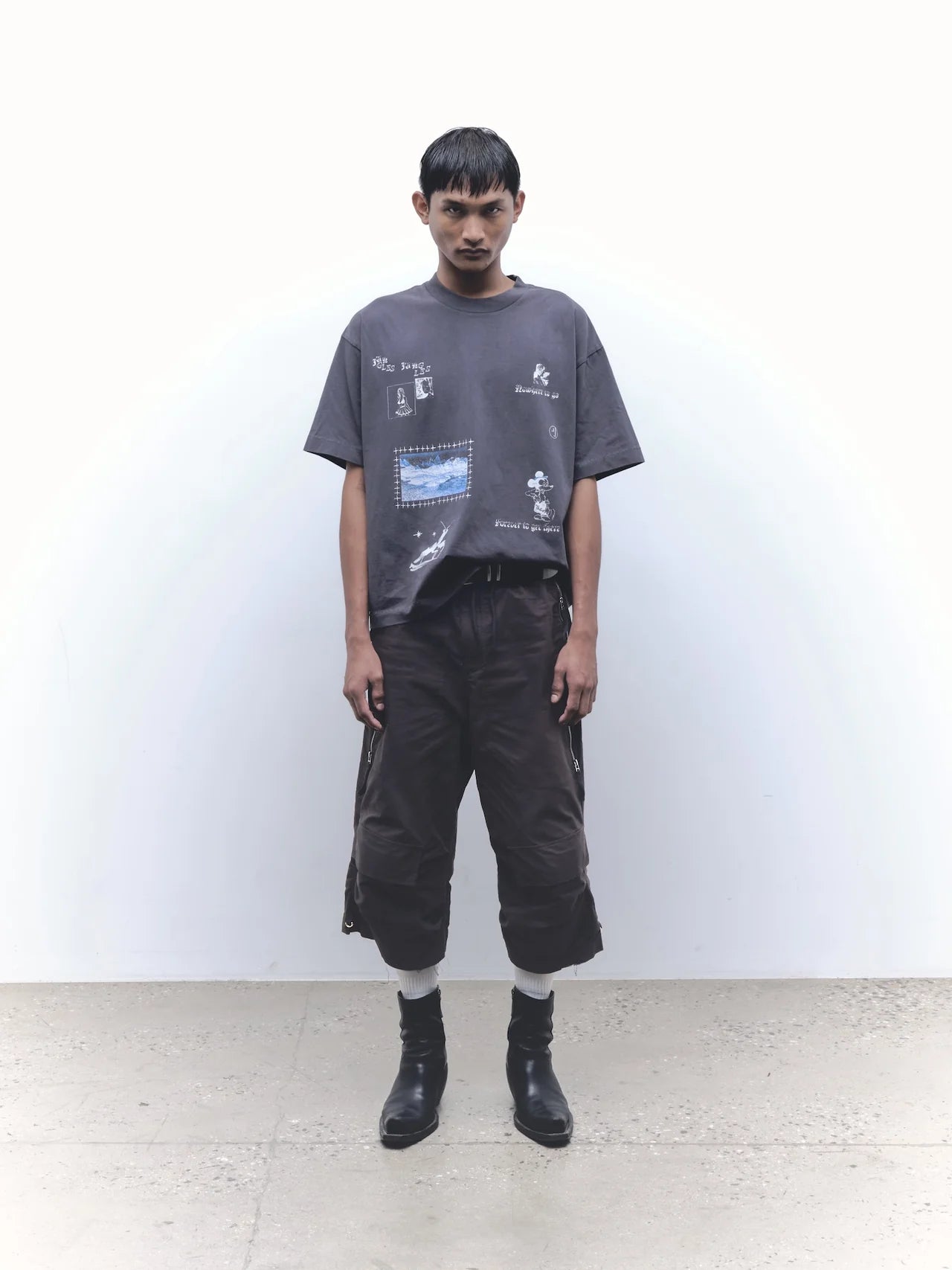 No Where To Go Tee Blue