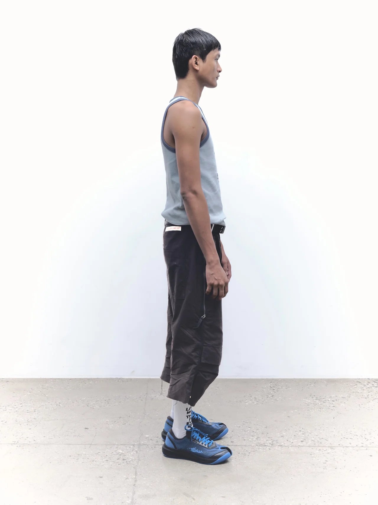 Read More Books Ringer Singlet Blue