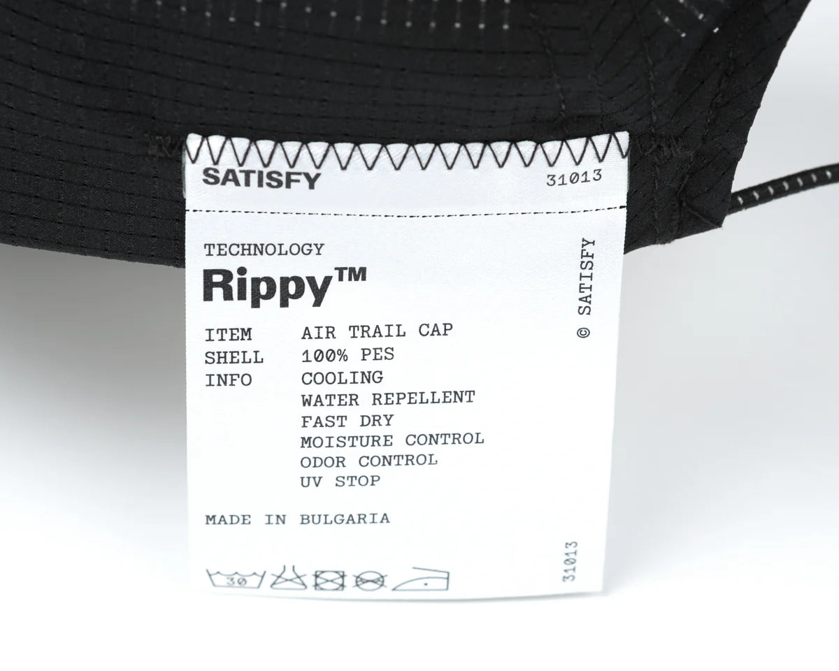Rippy Air Trail Cap Black