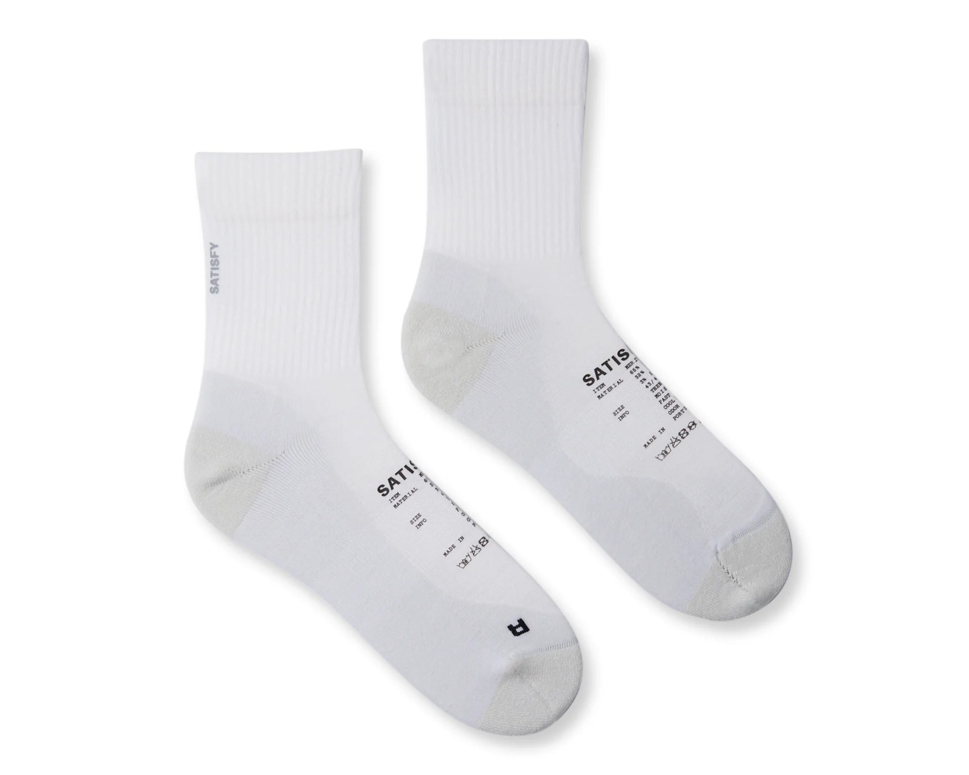 Merino Nylon Tube Socks Off-White