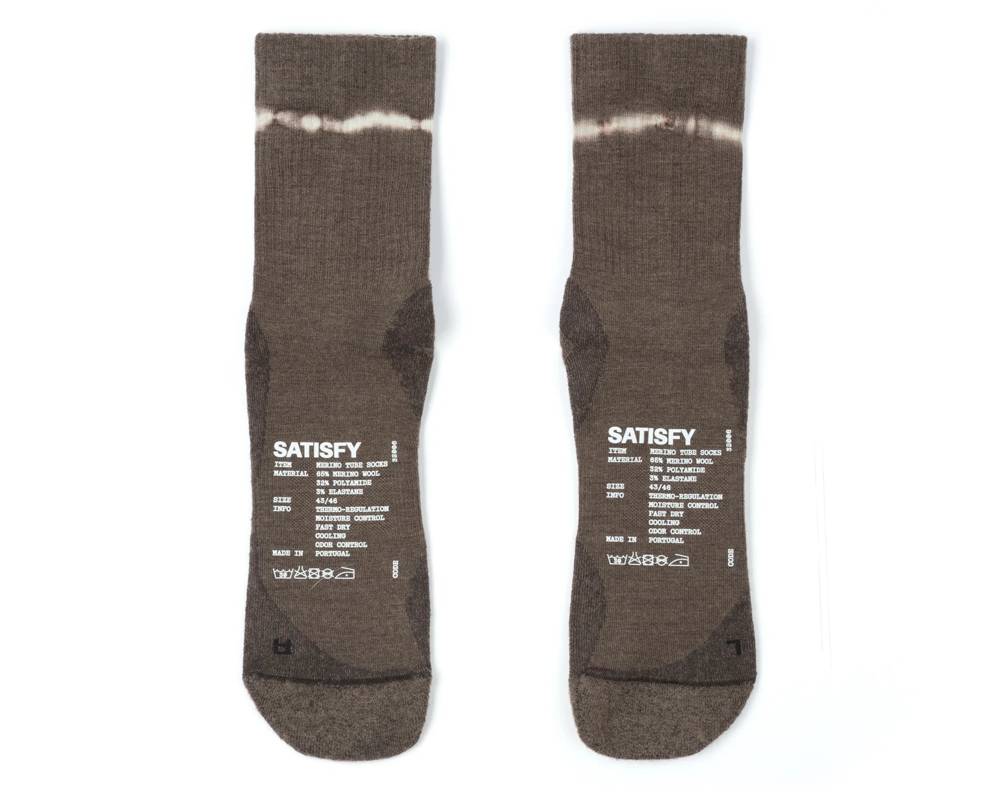 Merino Nylon Tube Socks Falcon Tie-Dye