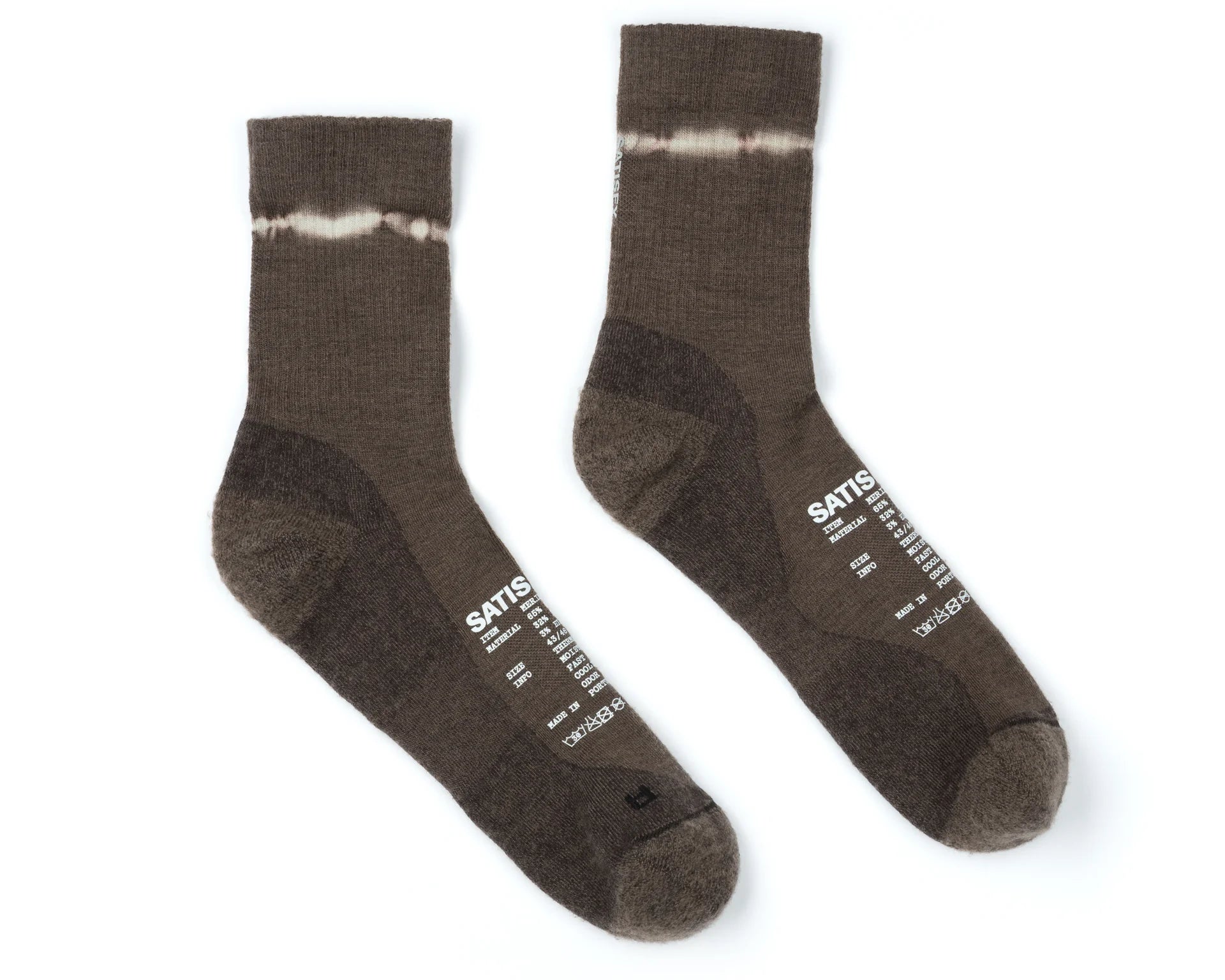 Merino Nylon Tube Socks Falcon Tie-Dye