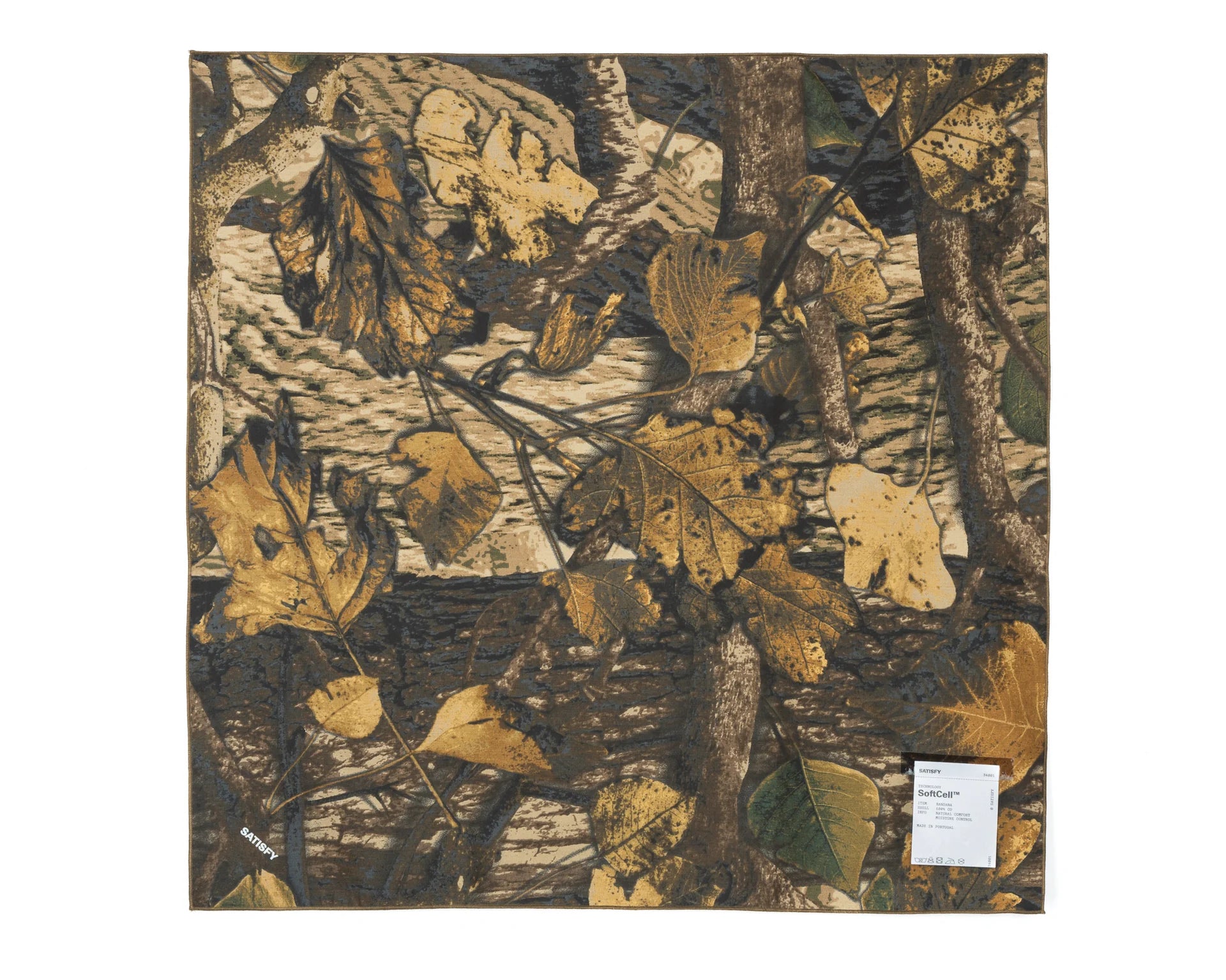 SoftCell Bandana Camo Leaves