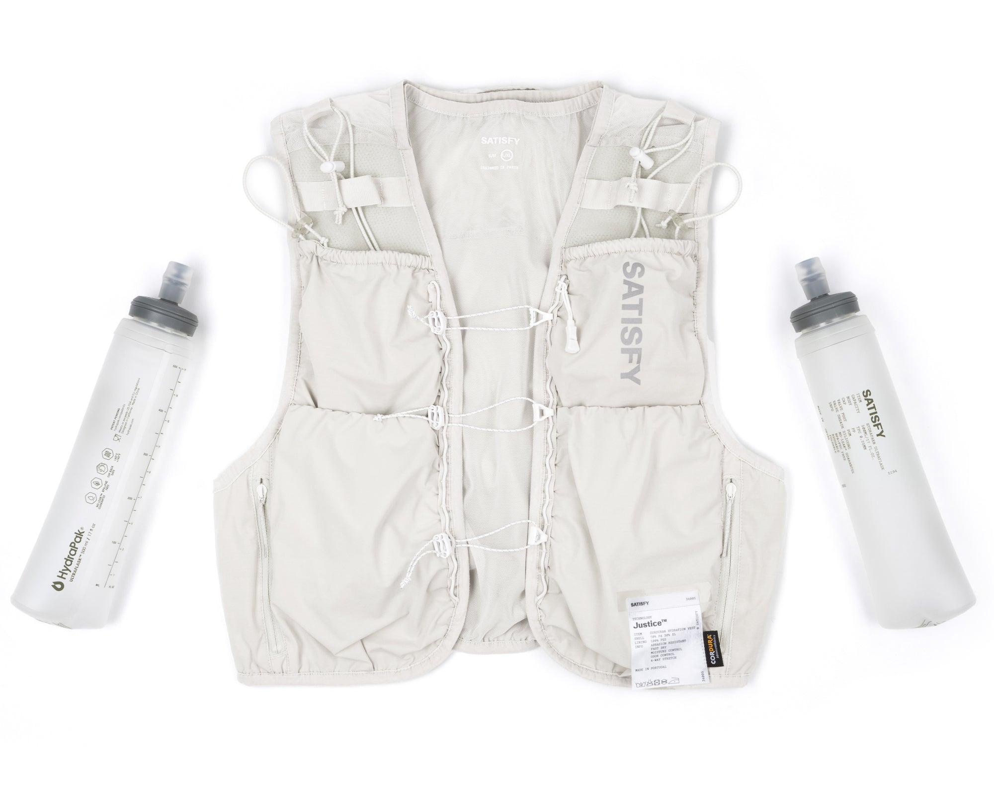 Justice Cordura Hydration Vest 5L Off-White