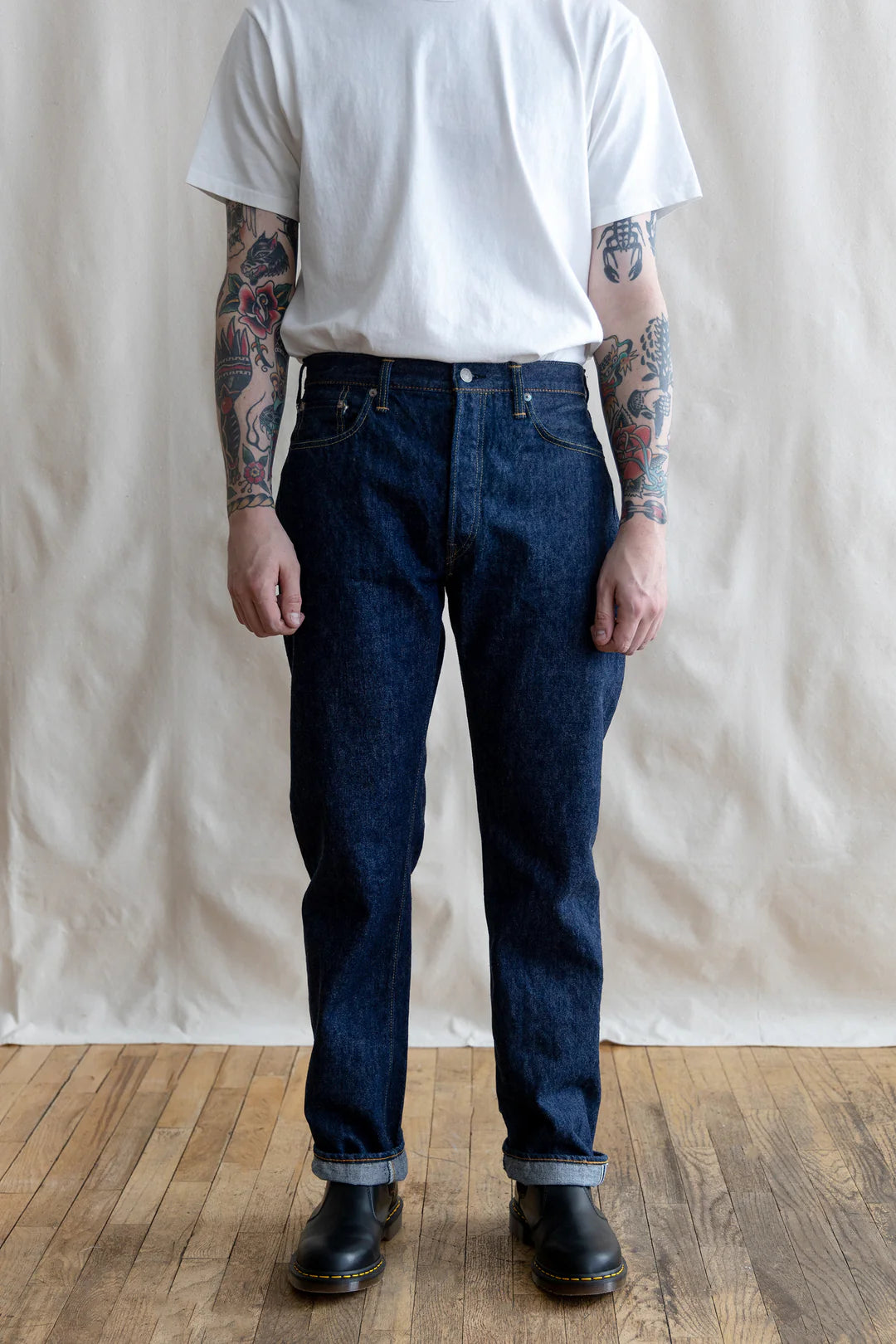 105 Standard Selvedge Denim One Wash