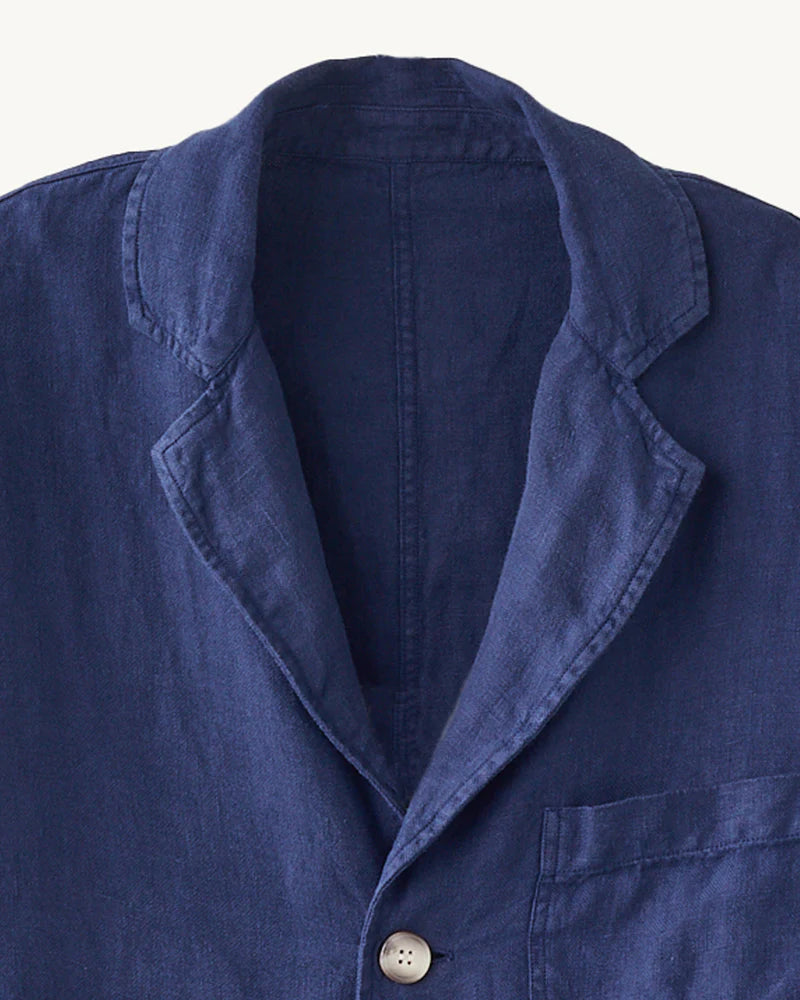 3 Button Blazer Navy