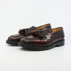Burgundy Rub-Off Tassel Loafer