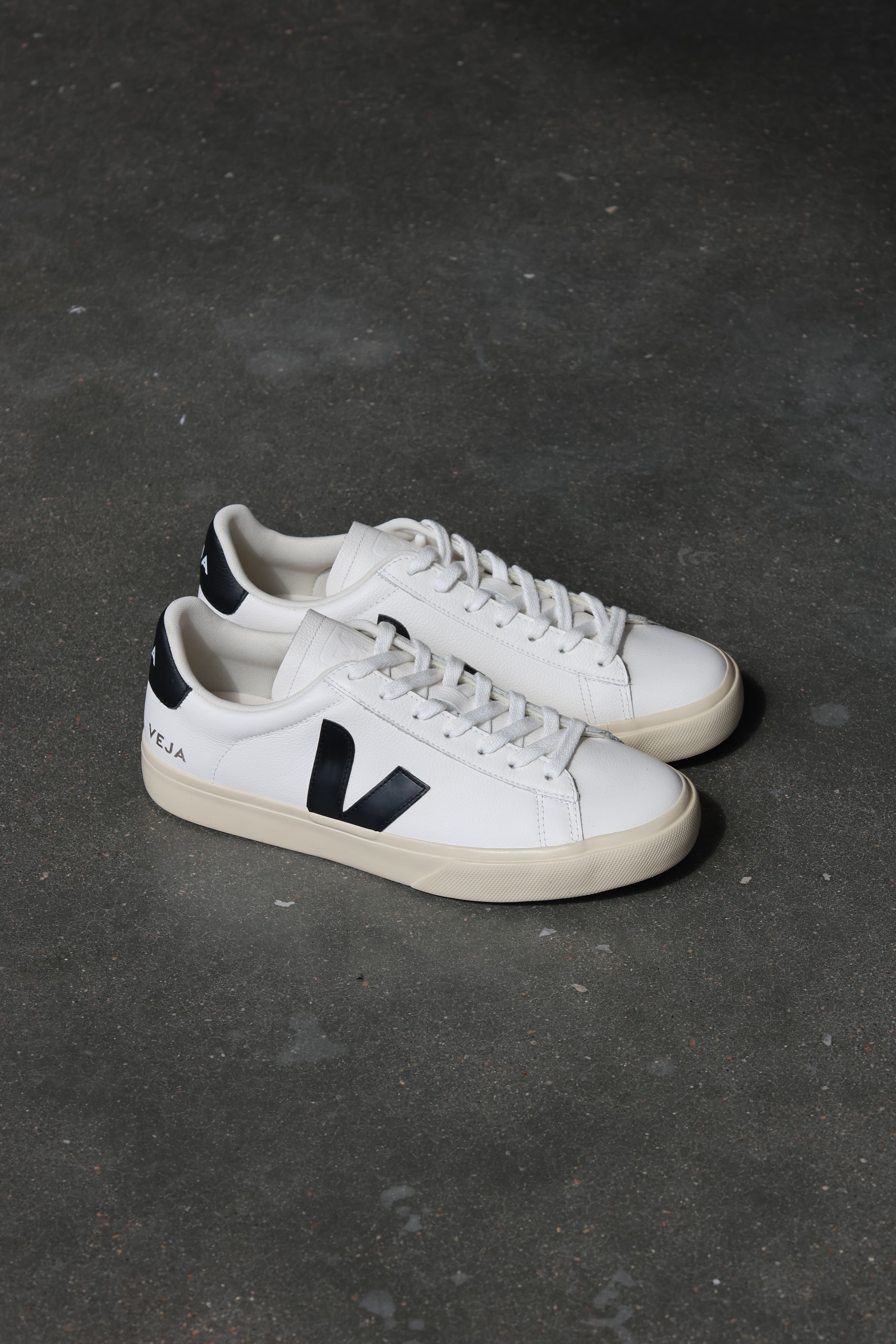 Campo Leather White/Black