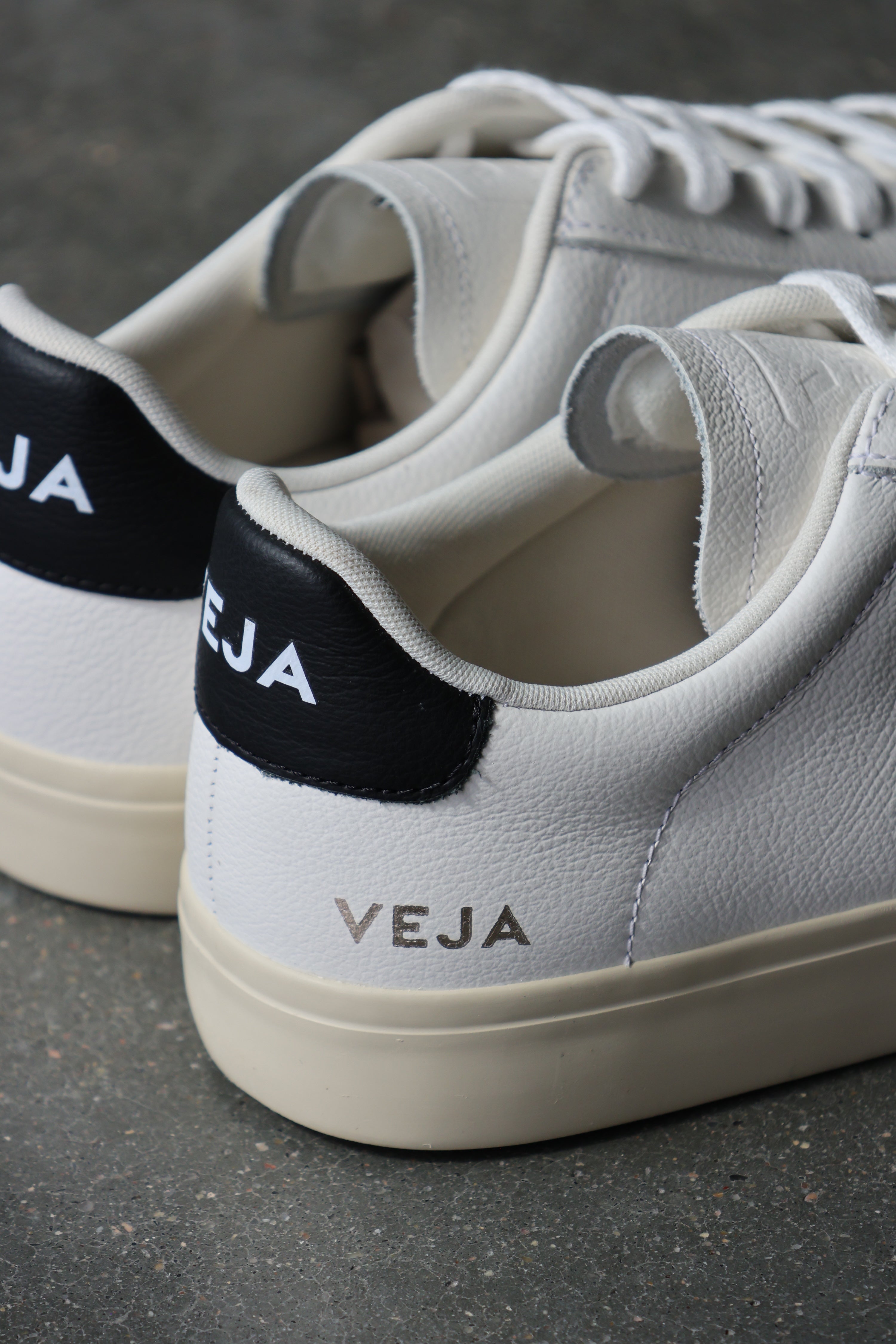Campo Leather White/Black