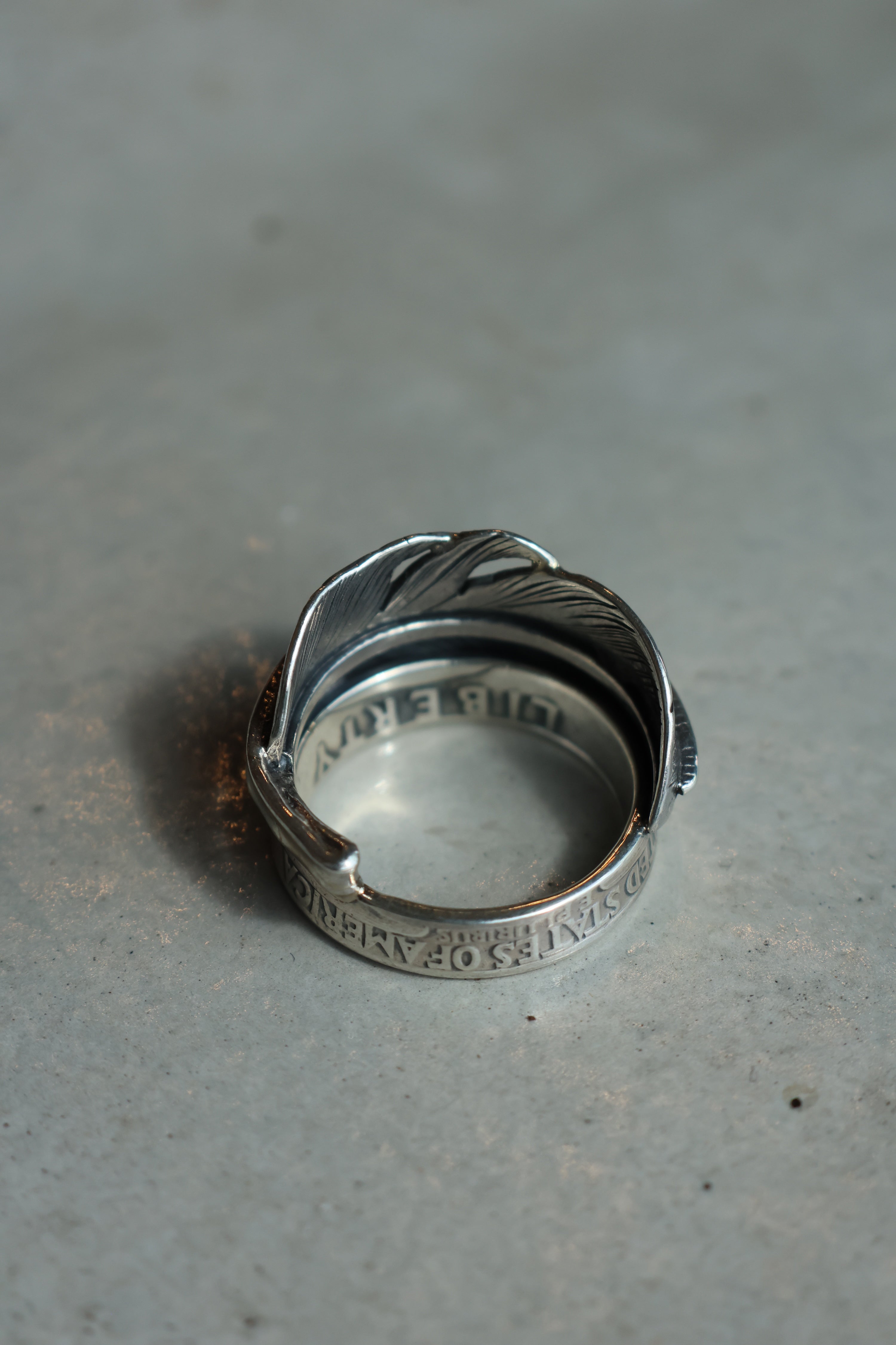 25¢ Liberty Feather Ring