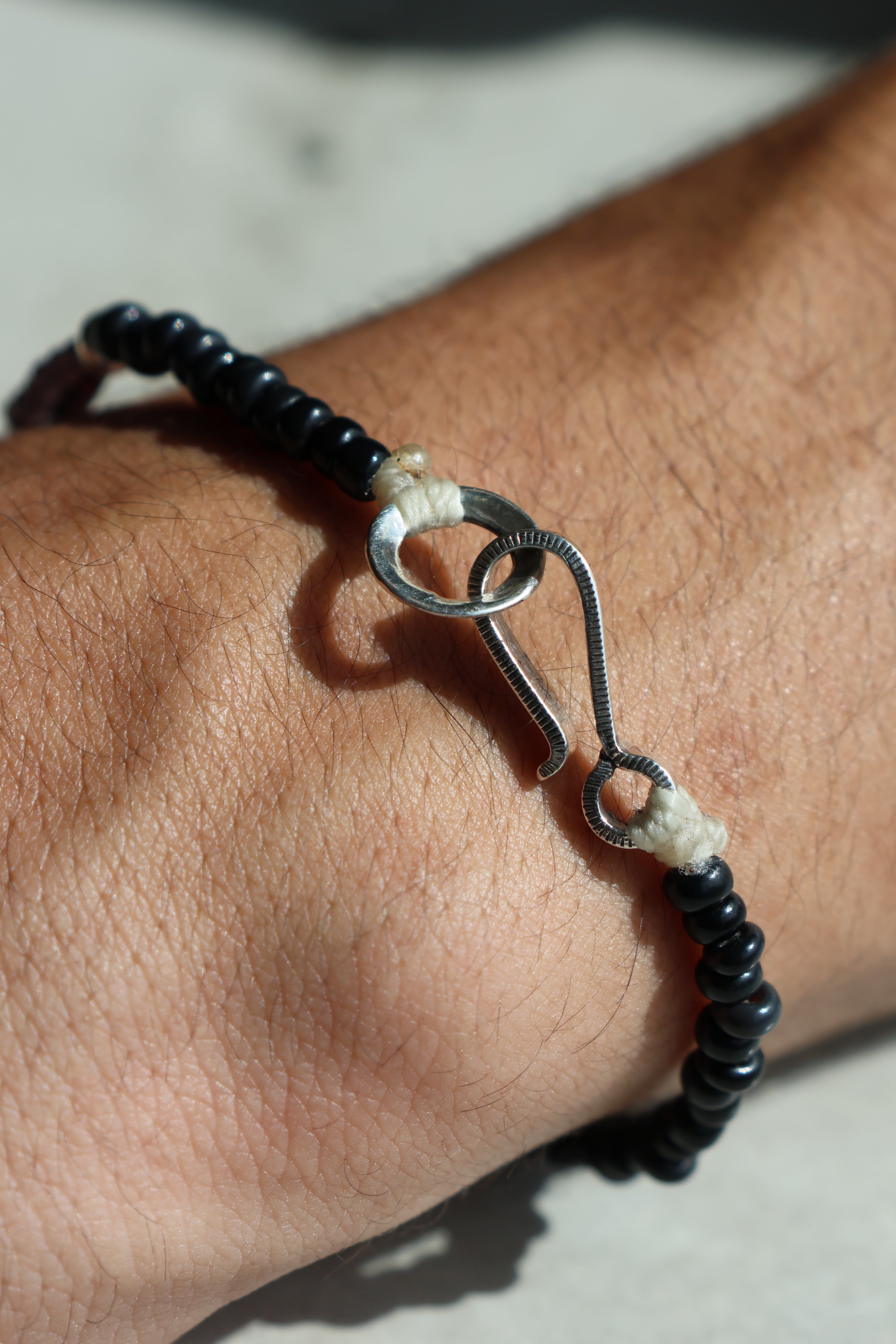 Murano Bead Coin Bracelet