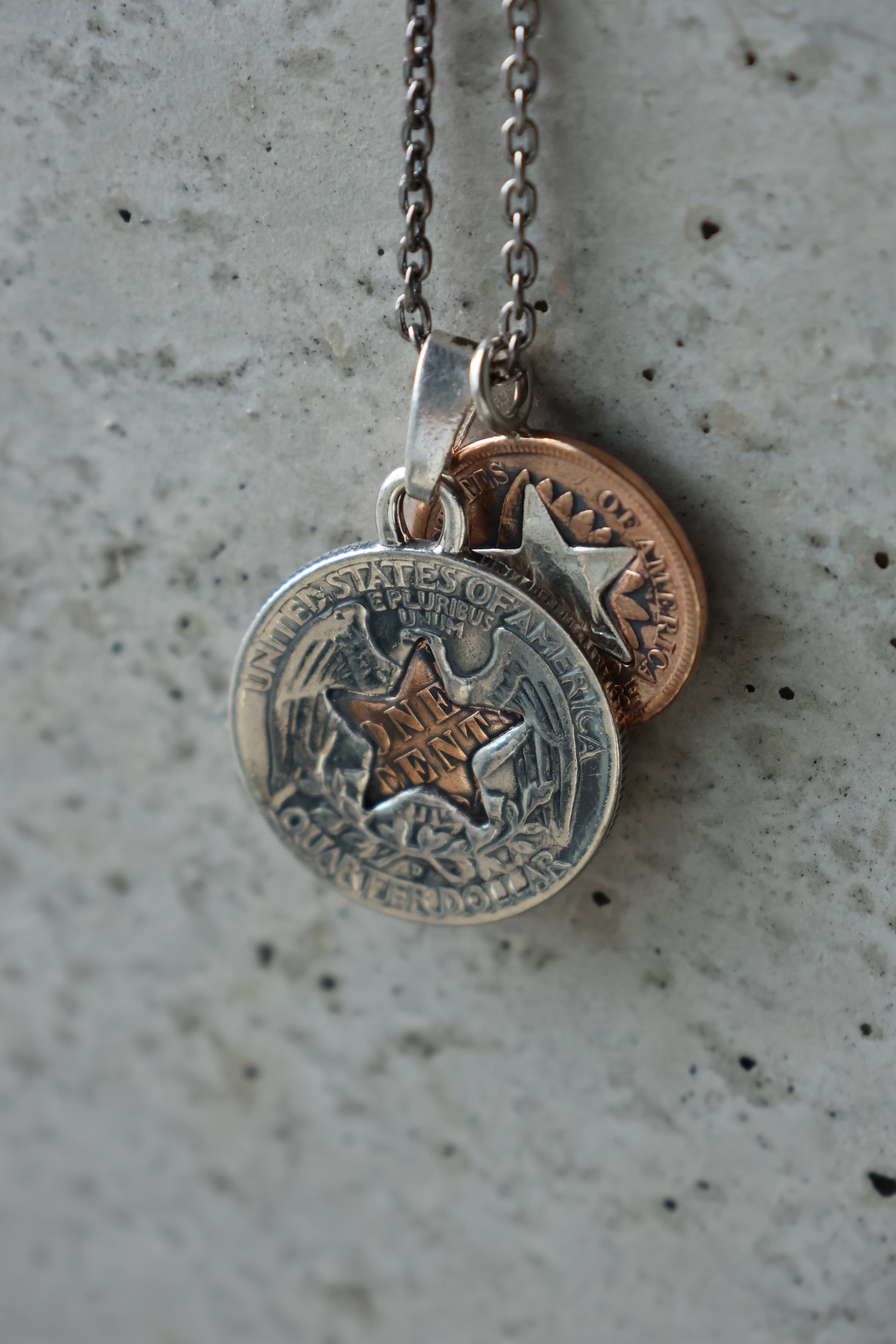 Quarter Star Necklace 50cm
