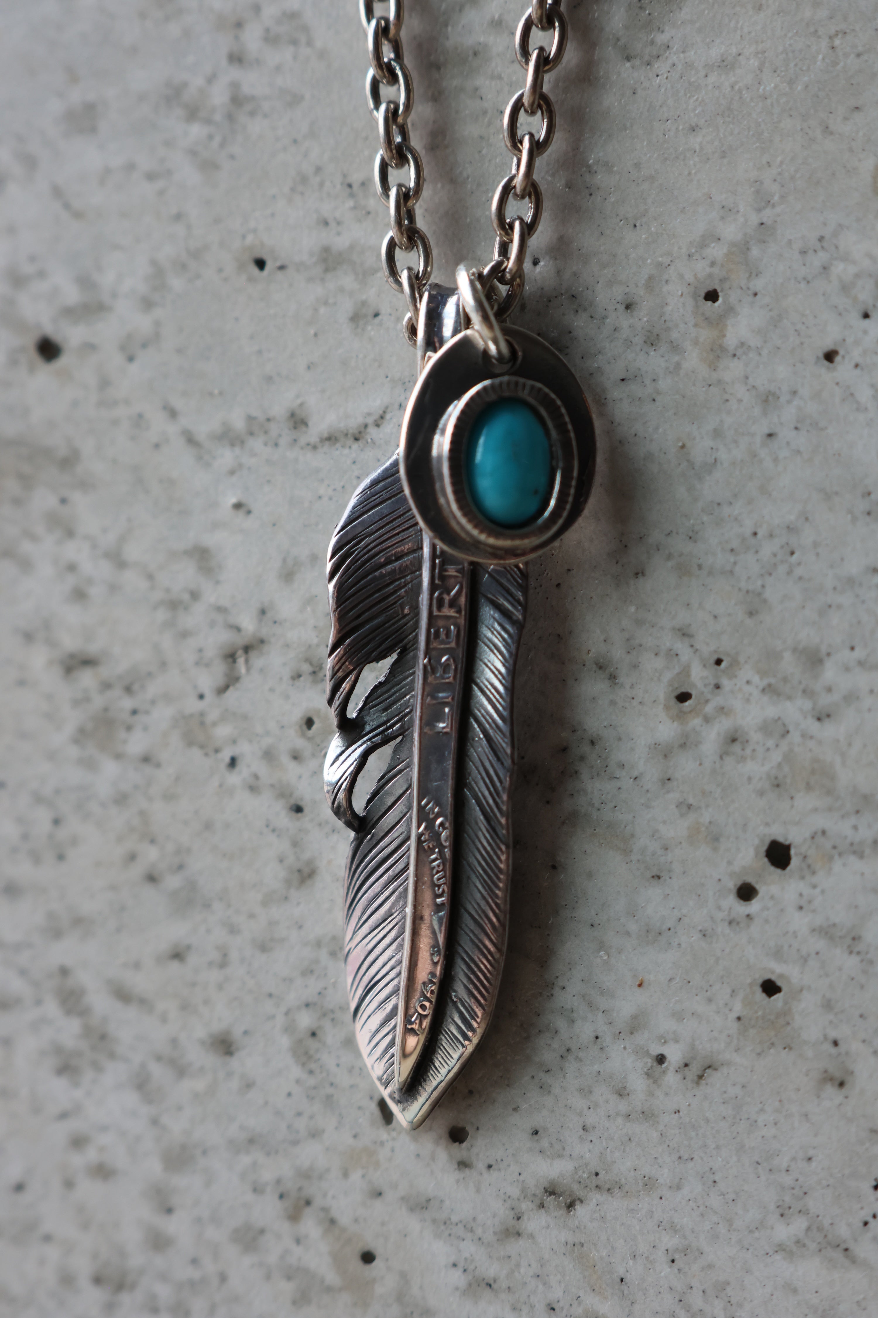 Liberty Feather Necklace 50cm