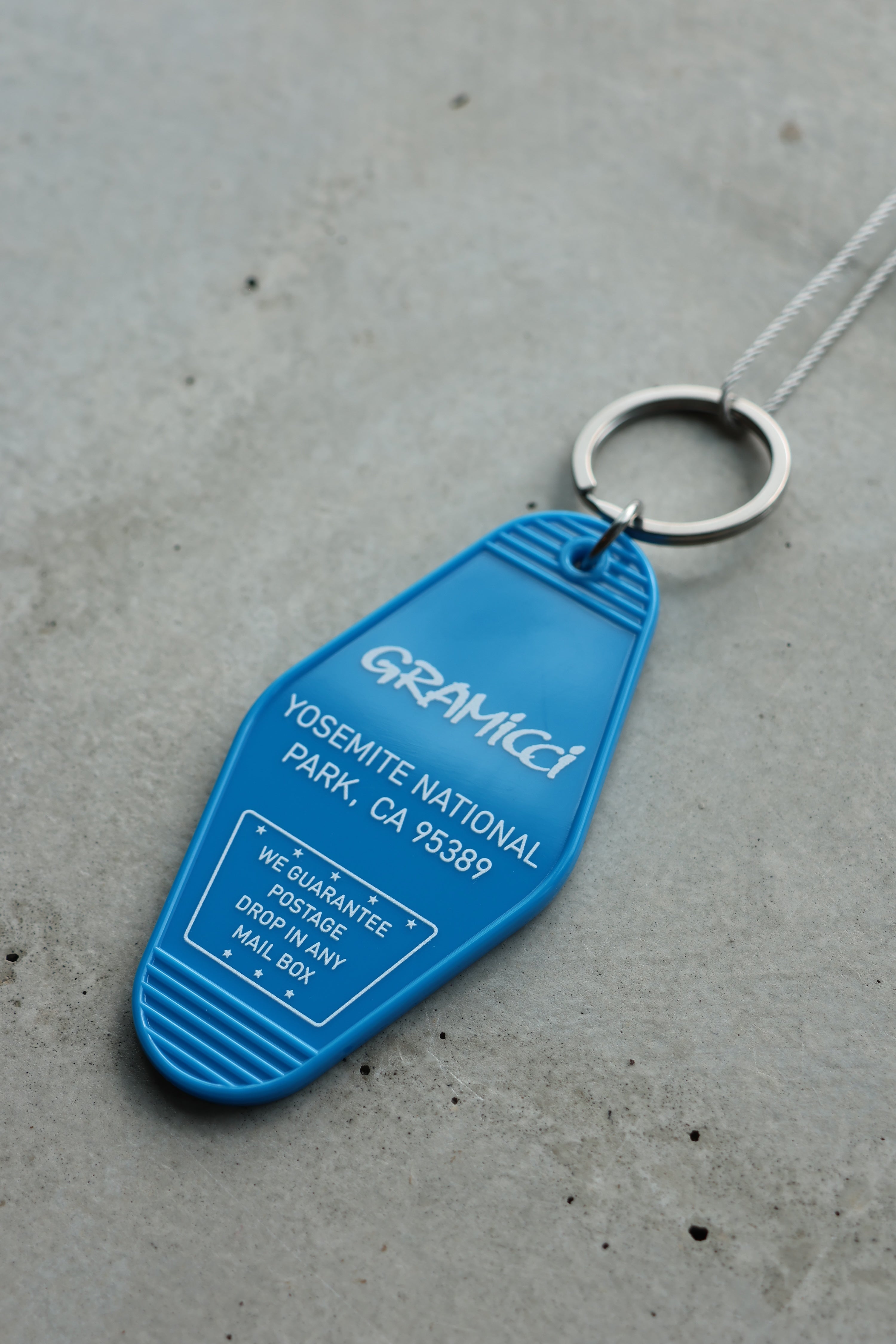 Hotel Keychain Blue