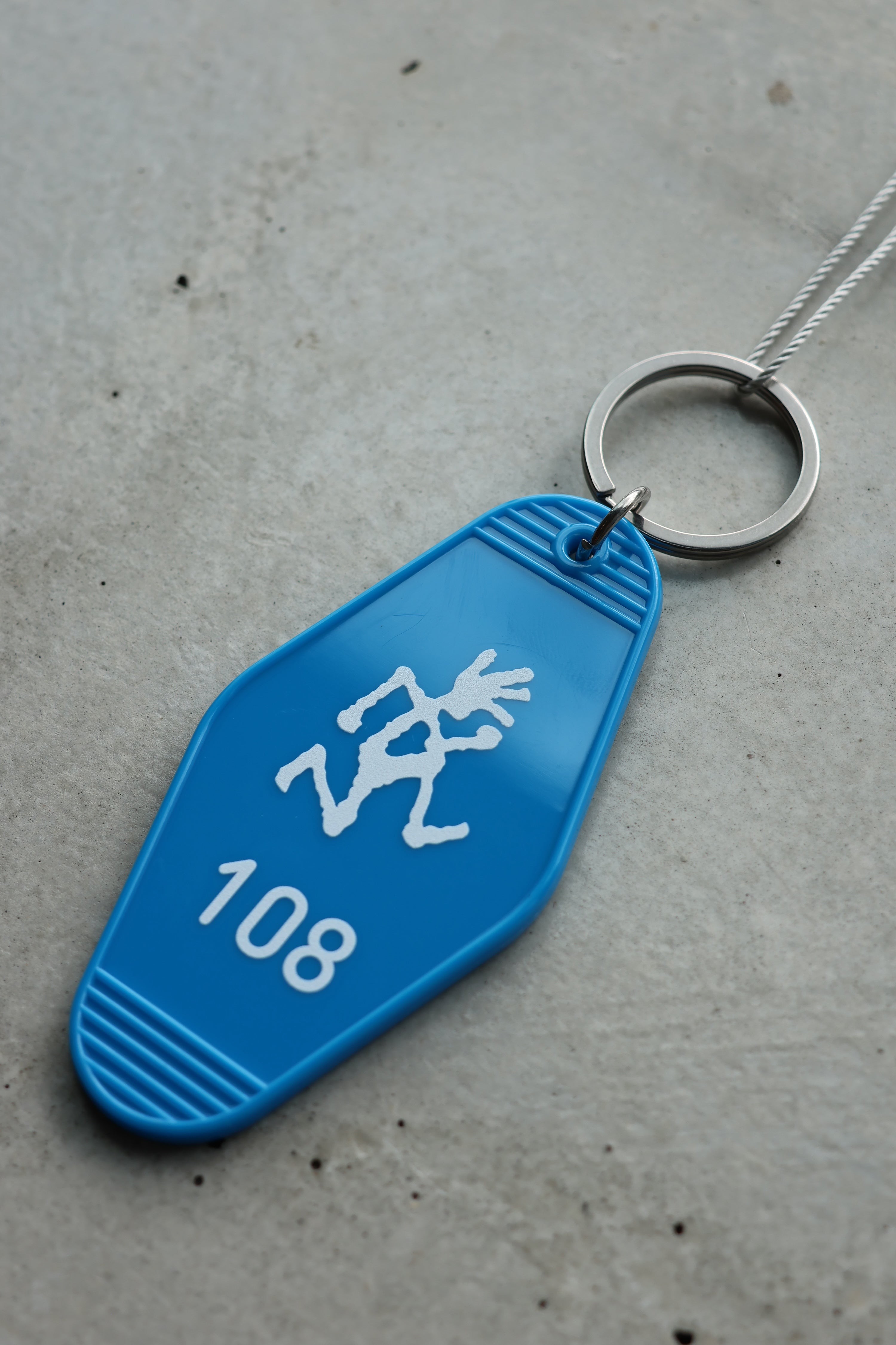 Hotel Keychain Blue