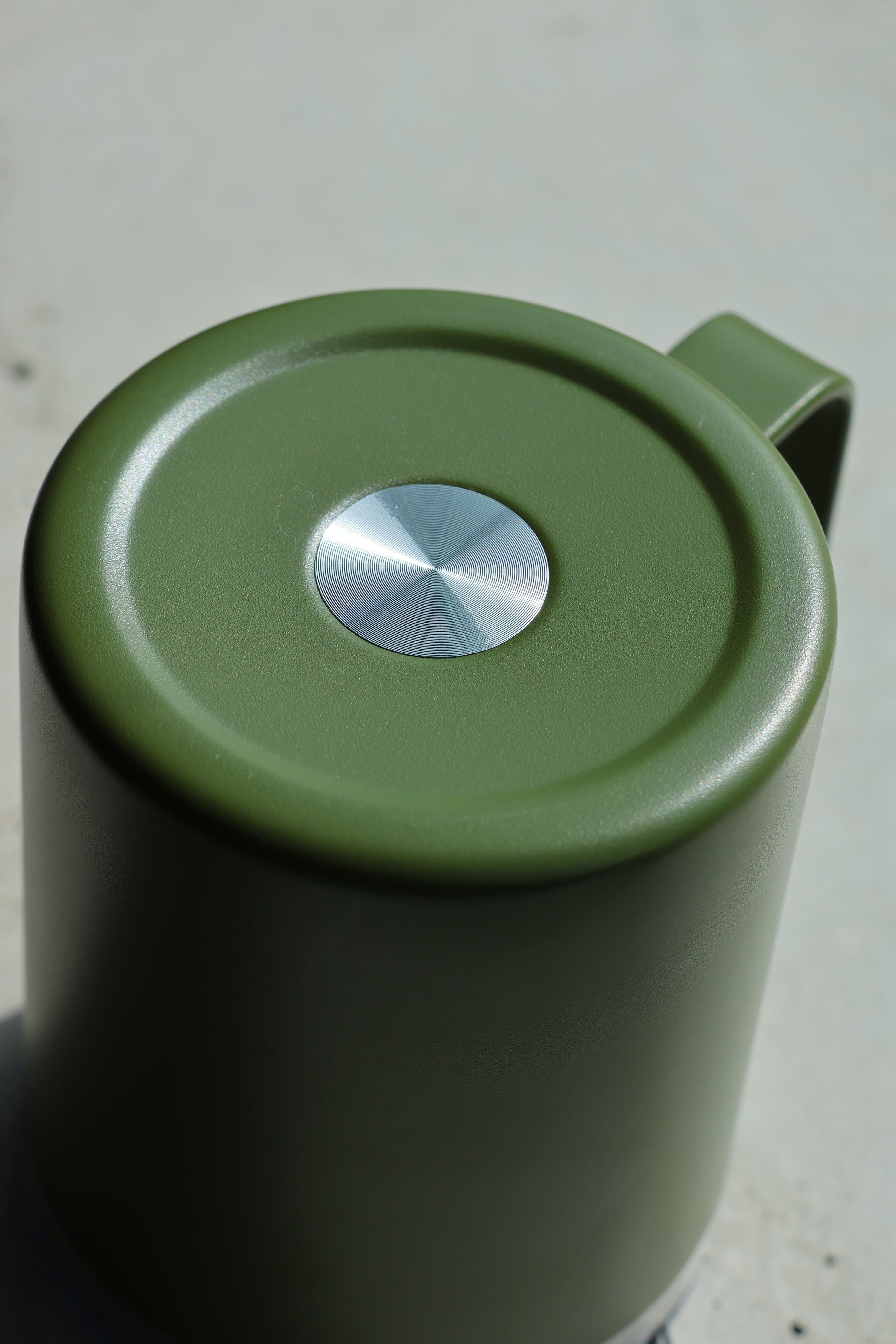 Double Walled Stainless Steel Mug Olive