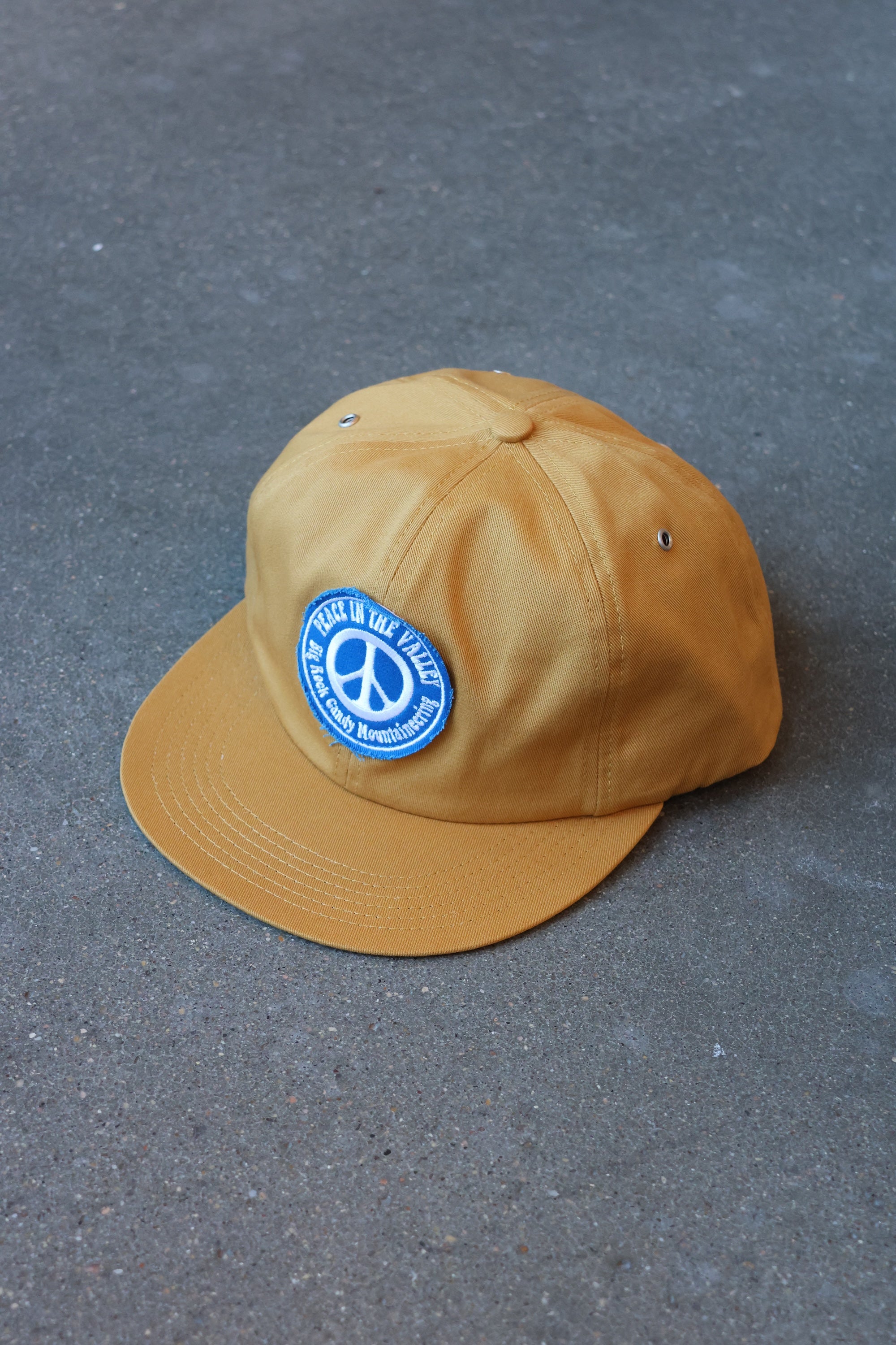 Truckin' Twill Peace Hat Graham Cracker