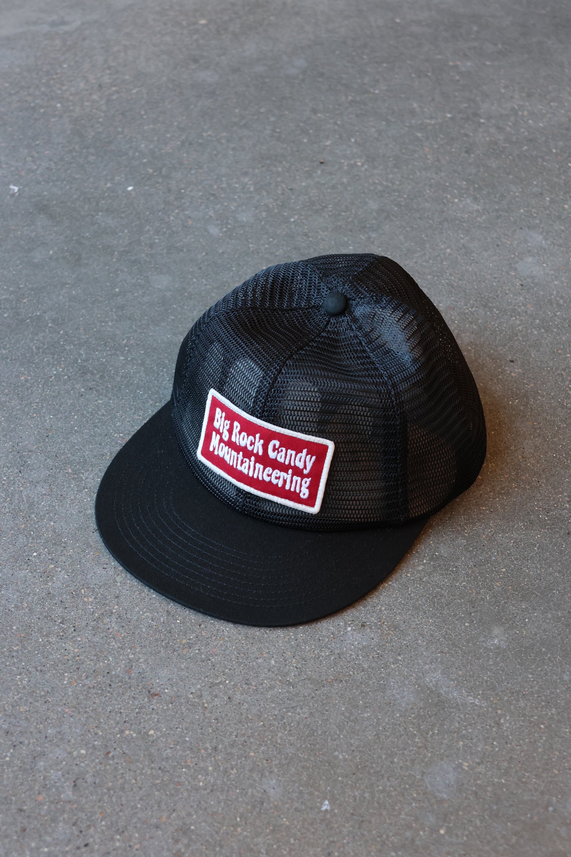 Mesh Trucker Hat Black Licorice