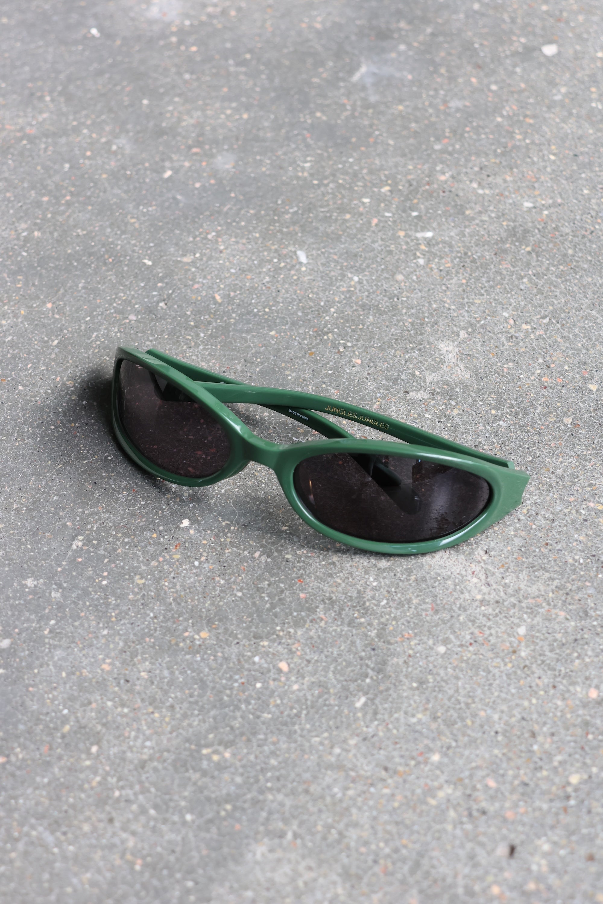 Face Slap Glasses Green/Black