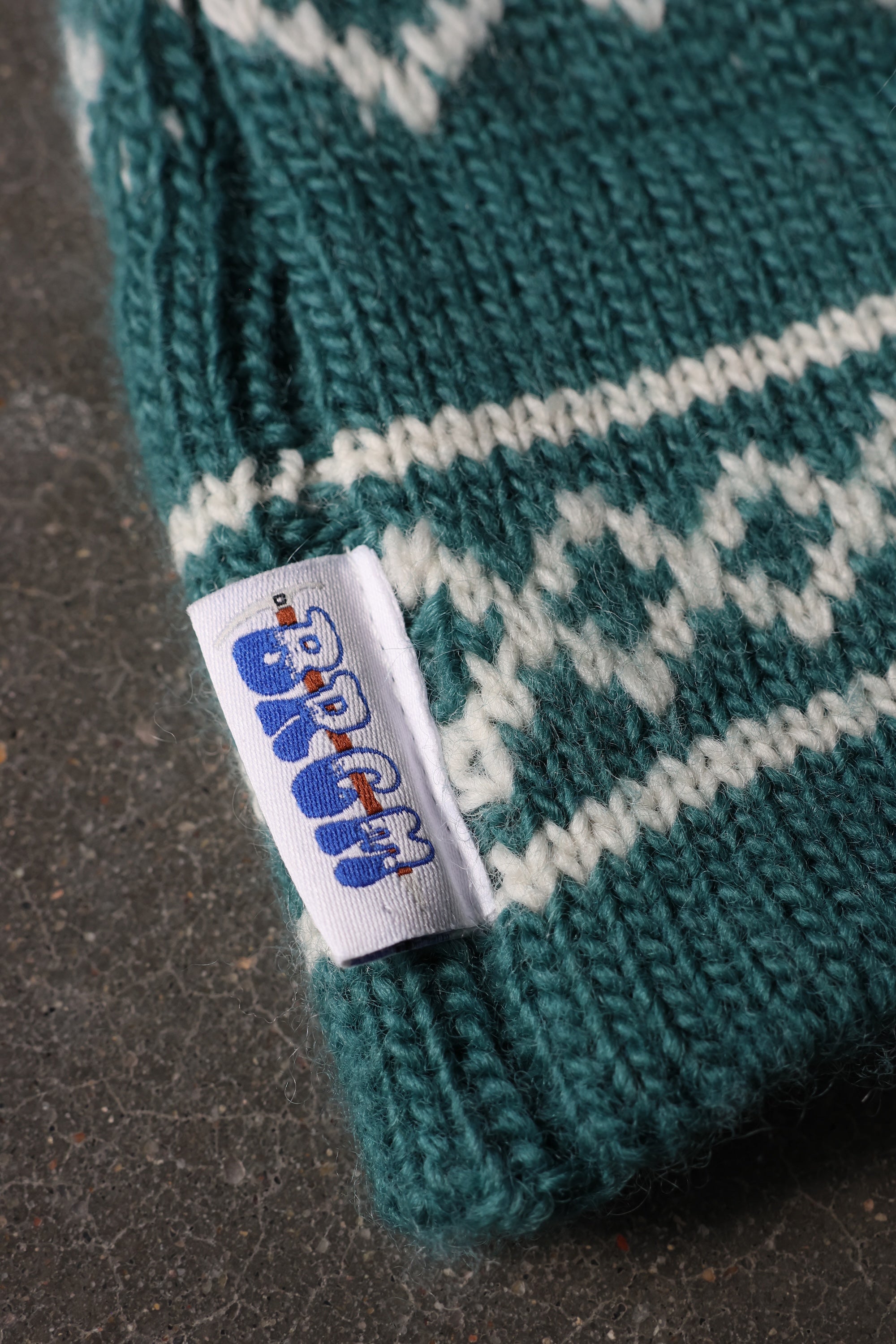Stowe Mosaic Beanie Spearmint