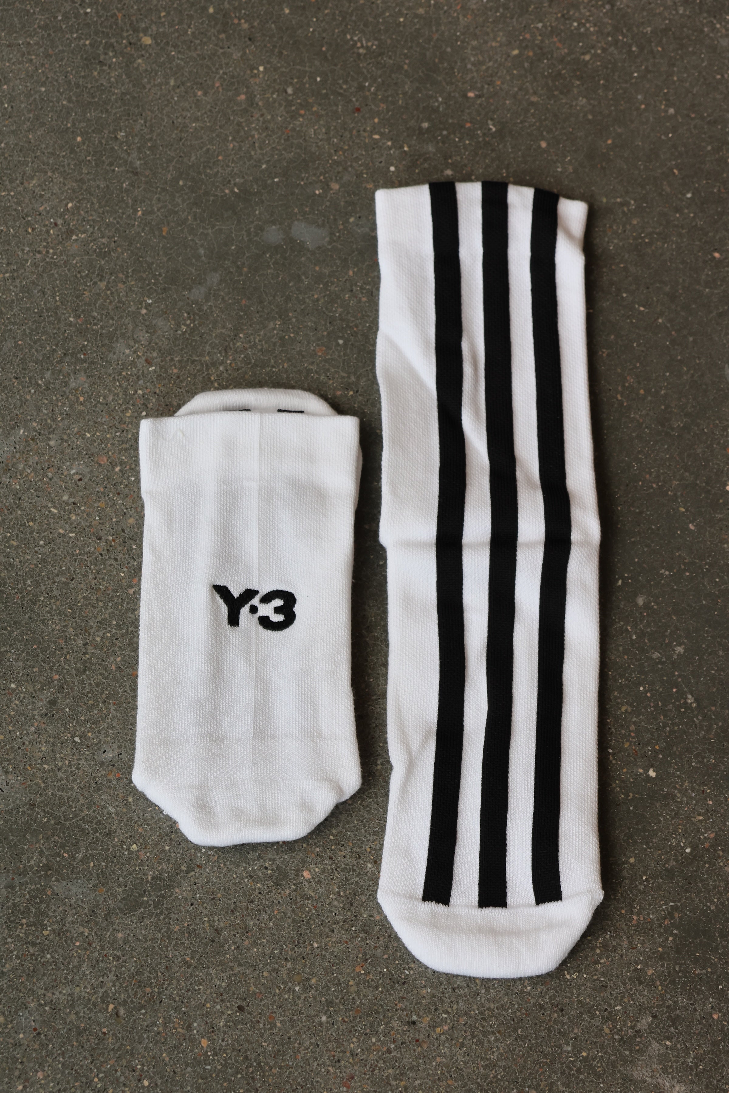 Stripe Sock White