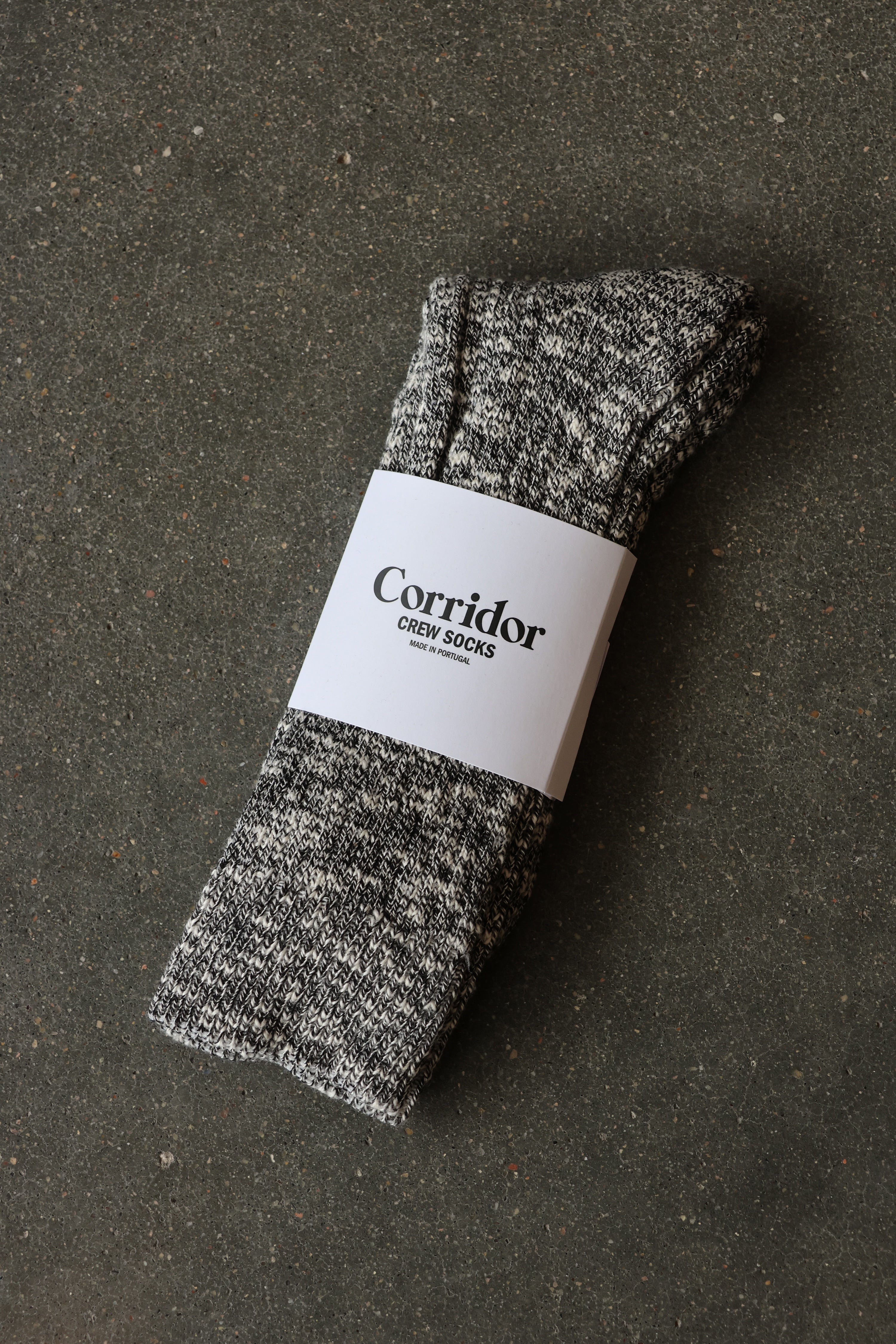 Slub Sock Charcoal