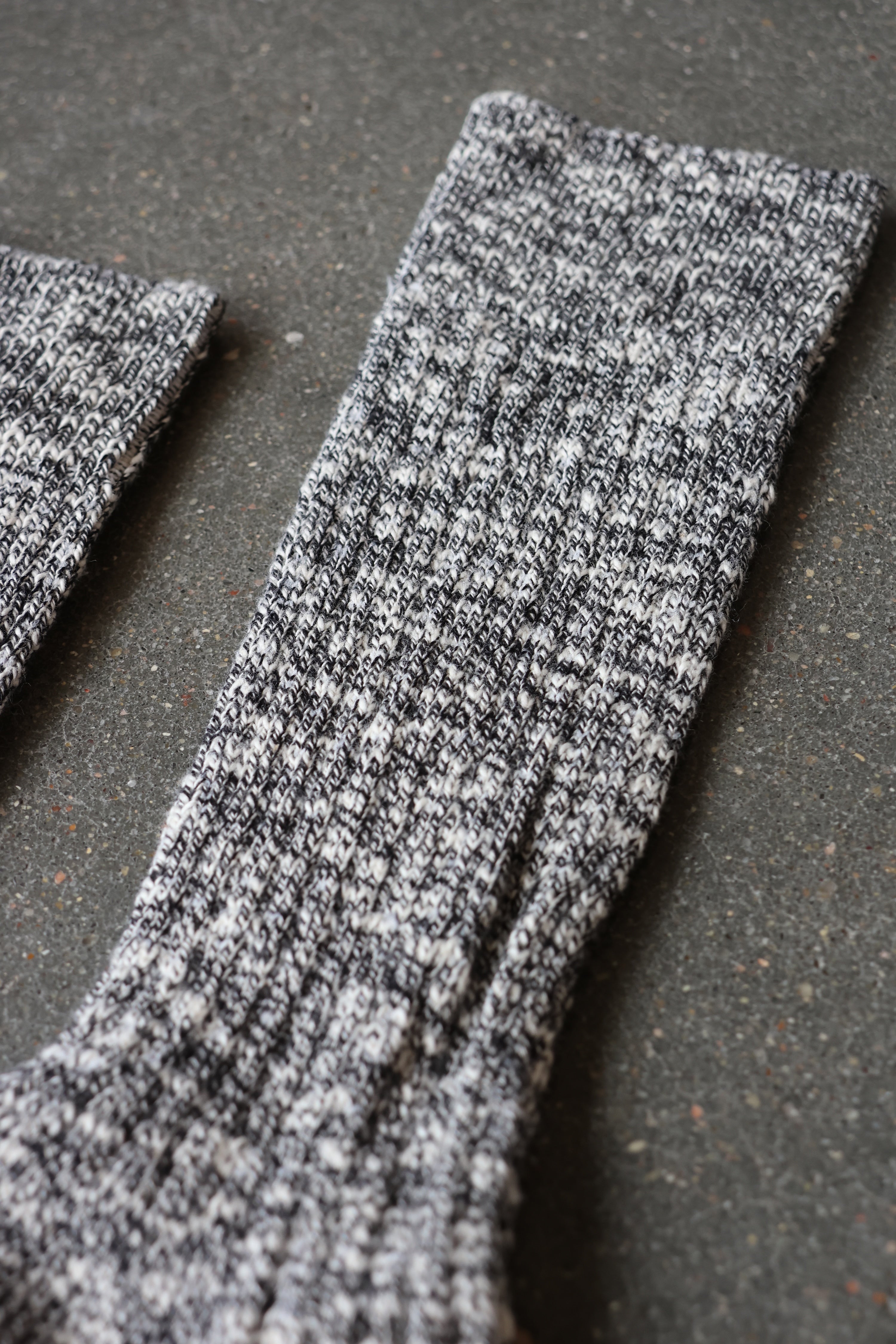 Slub Sock Charcoal