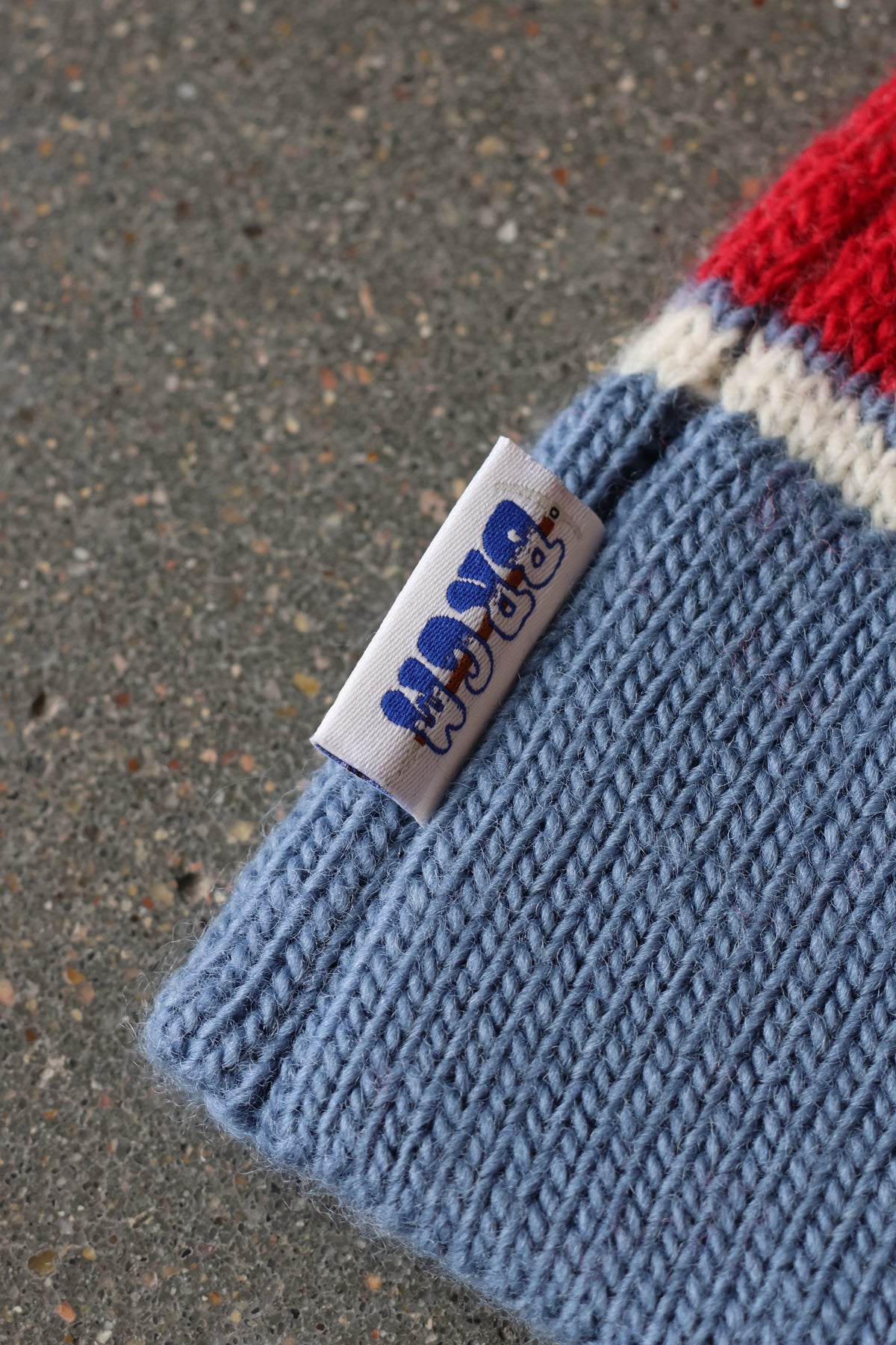 Stowe Peace Beanie Blue Frost