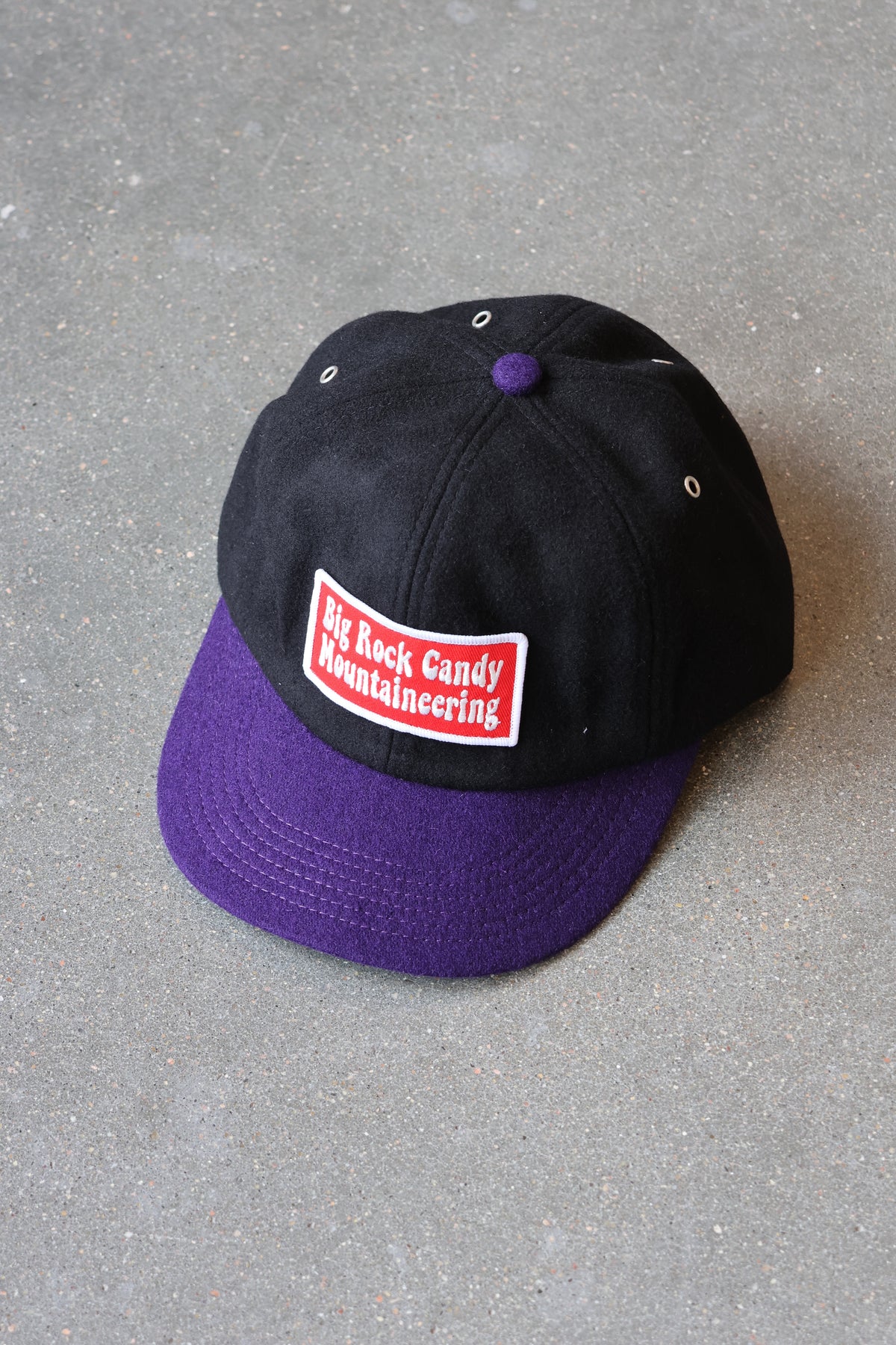 Truckin' 2-Tone Wool Hat Grape Licorice