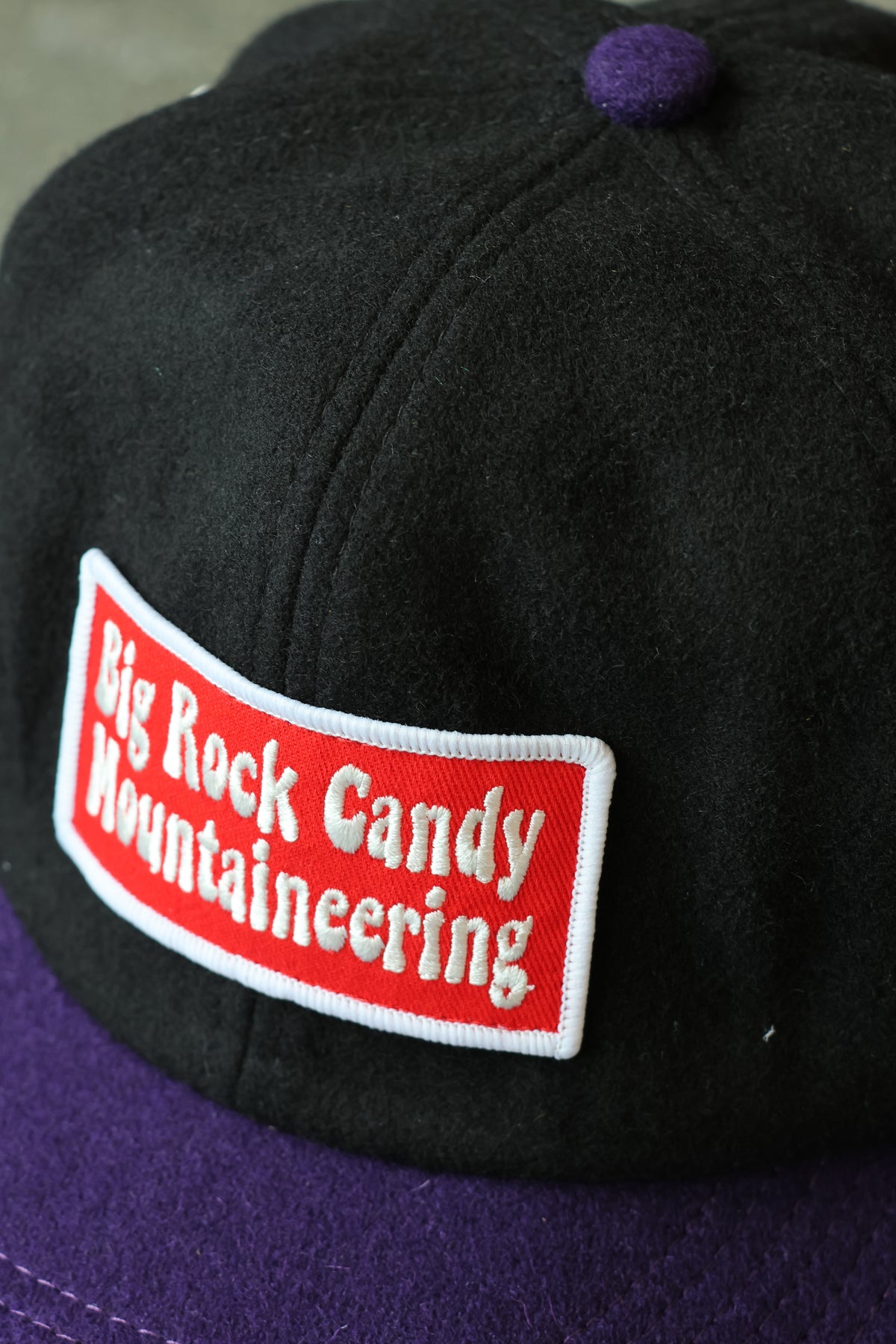 Truckin' 2-Tone Wool Hat Grape Licorice