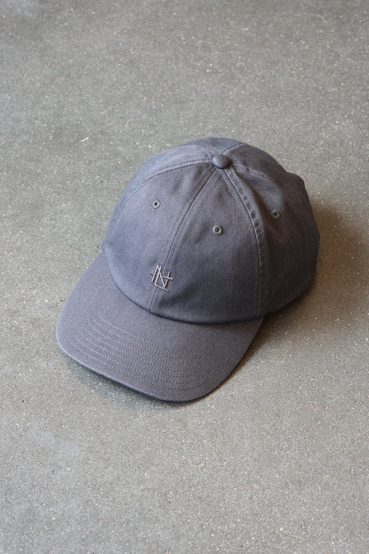 Washed Chino Cap Heather Gray