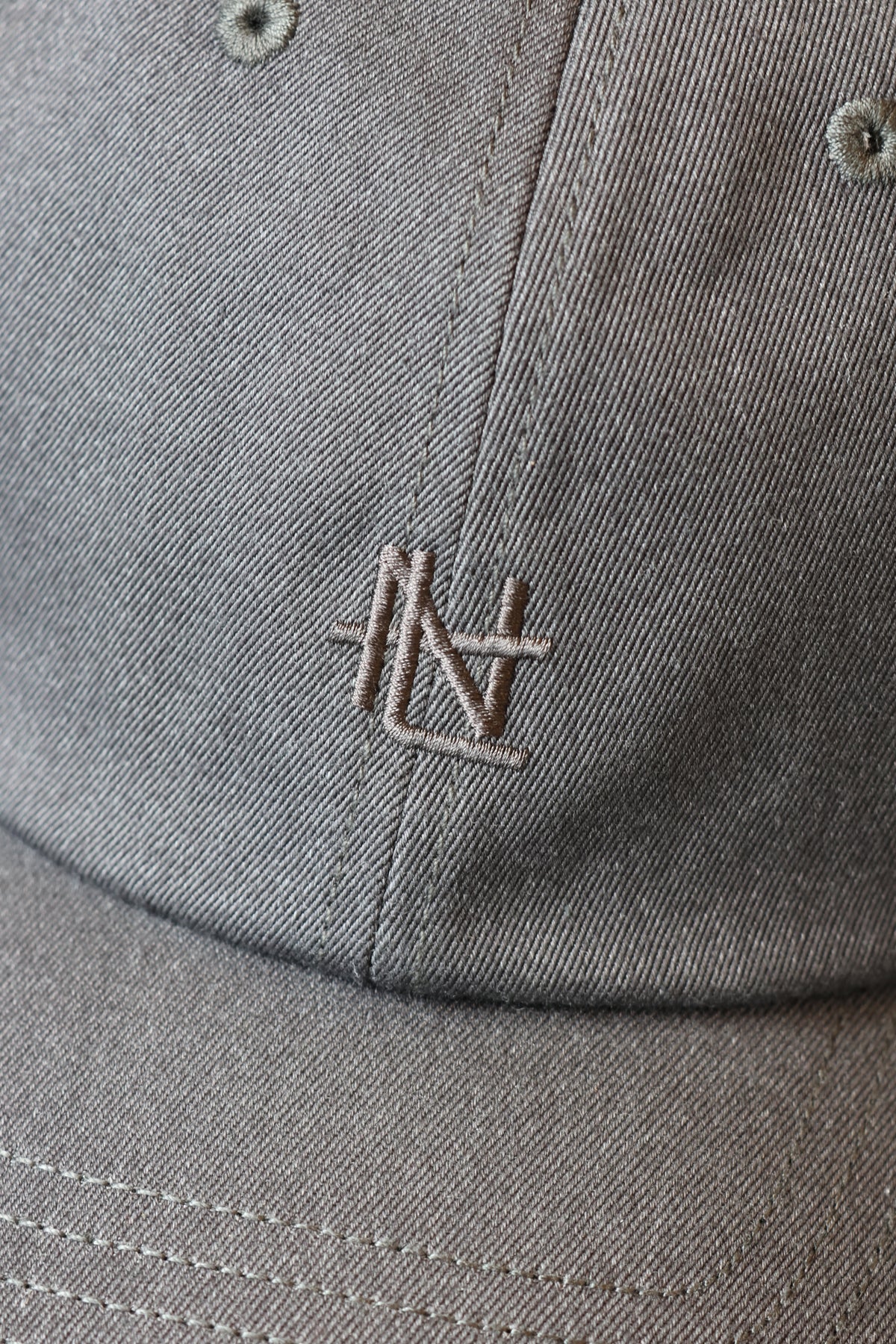 Washed Chino Cap Heather Gray