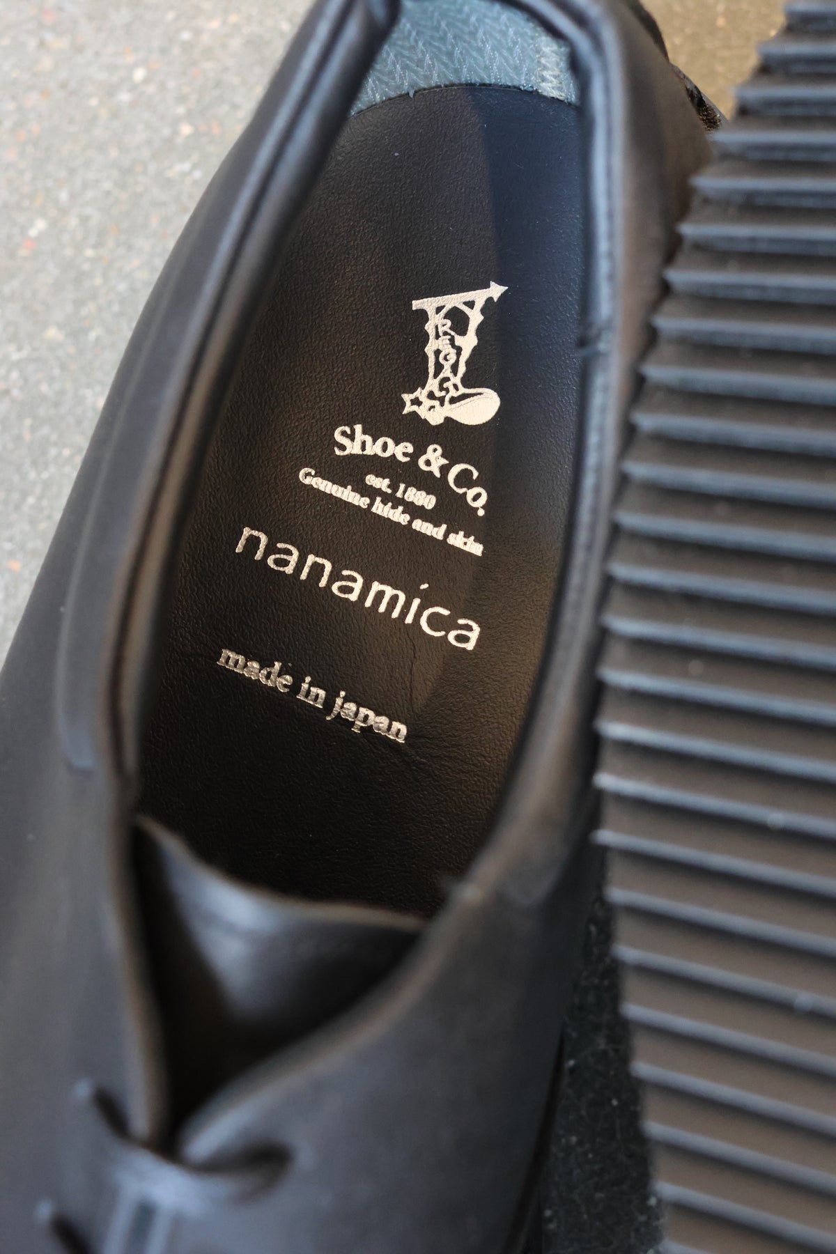 GORE-TEX Plain Toe Shoes Black