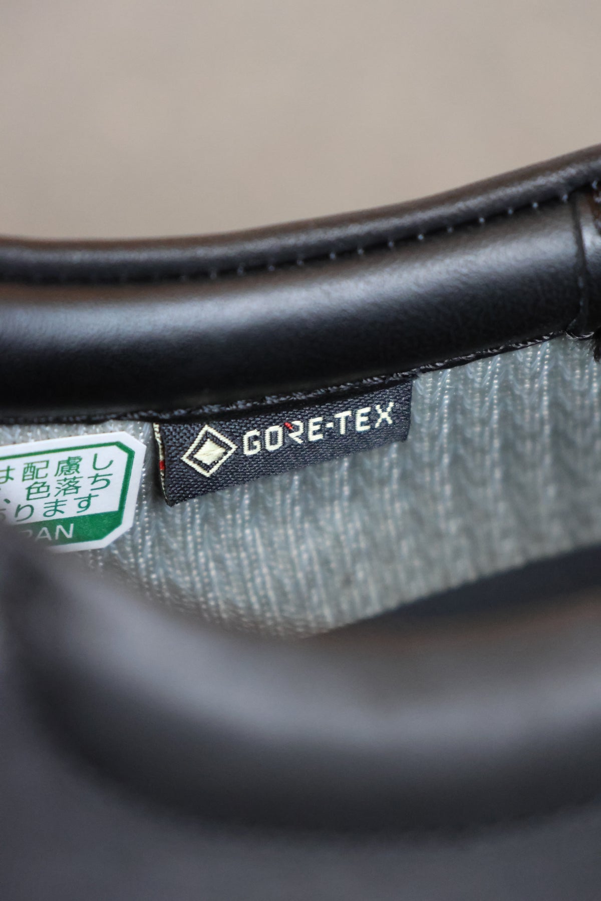 GORE-TEX Plain Toe Shoes Black